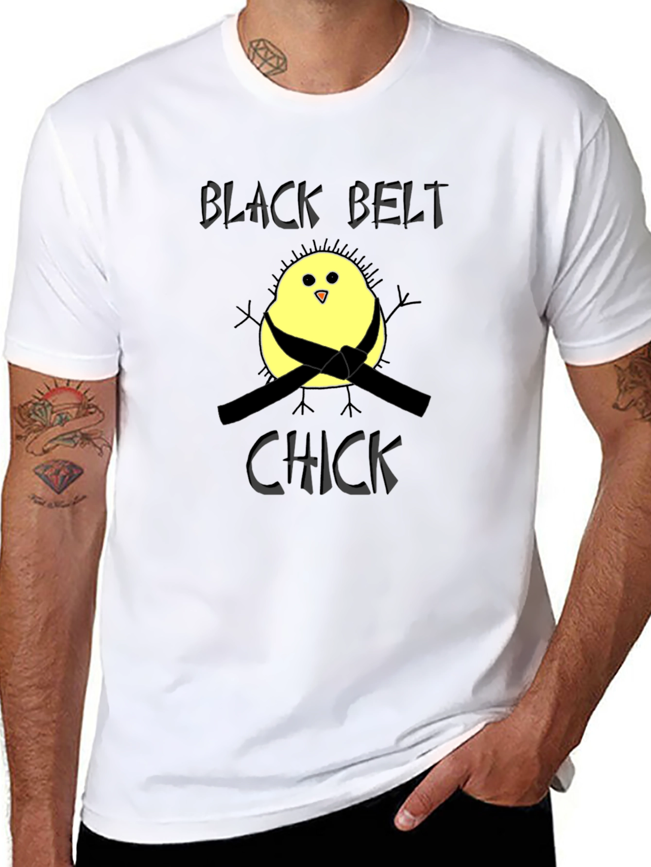 Black Belt Chick T-Shirt - Martial Arts Humor
