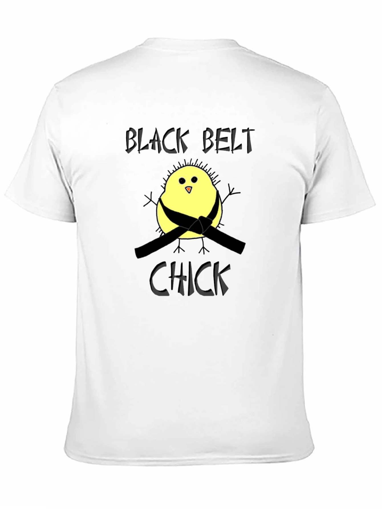 Black Belt Chick T-Shirt - Martial Arts Humor