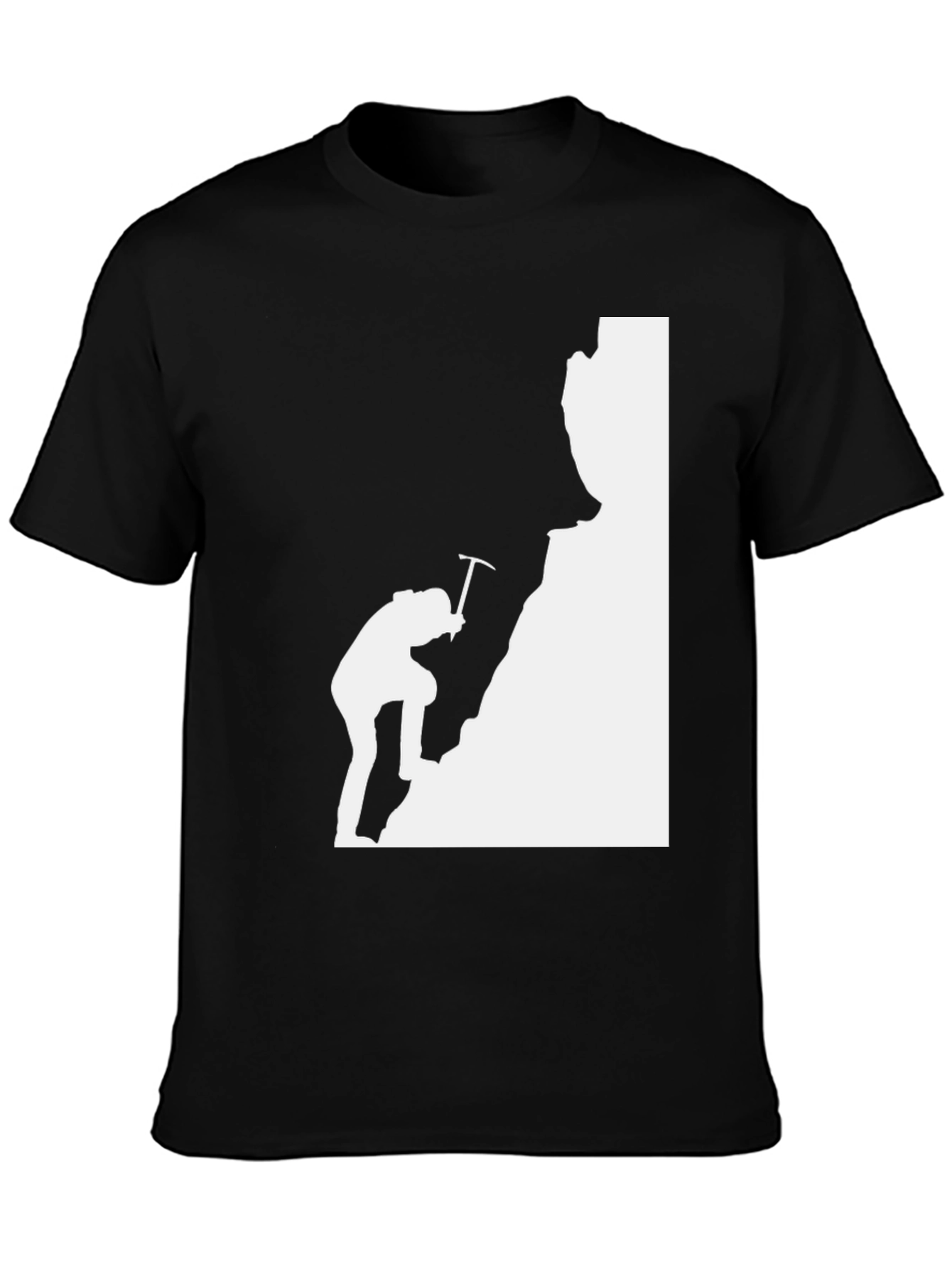Black Climbing T-Shirt: Conquer Your Style!