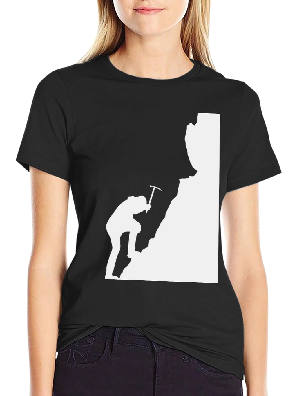 Black Climbing T-Shirt: Conquer Your Style!