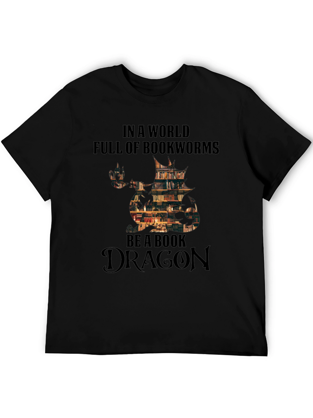 Book Dragon T-Shirt - Bookworm Apparel