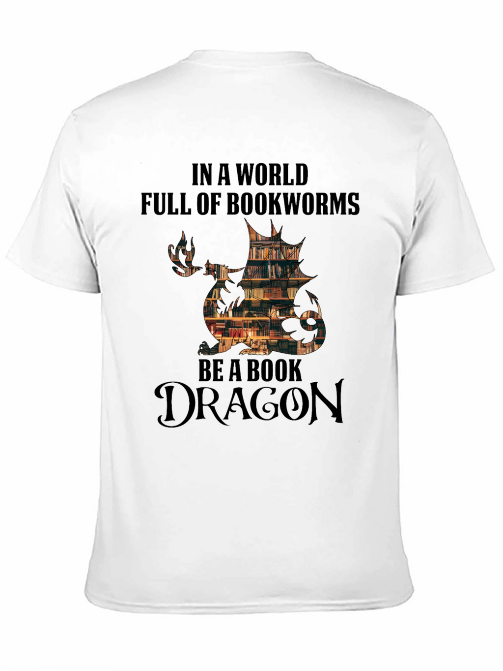 Book Dragon T-Shirt - Bookworm Apparel