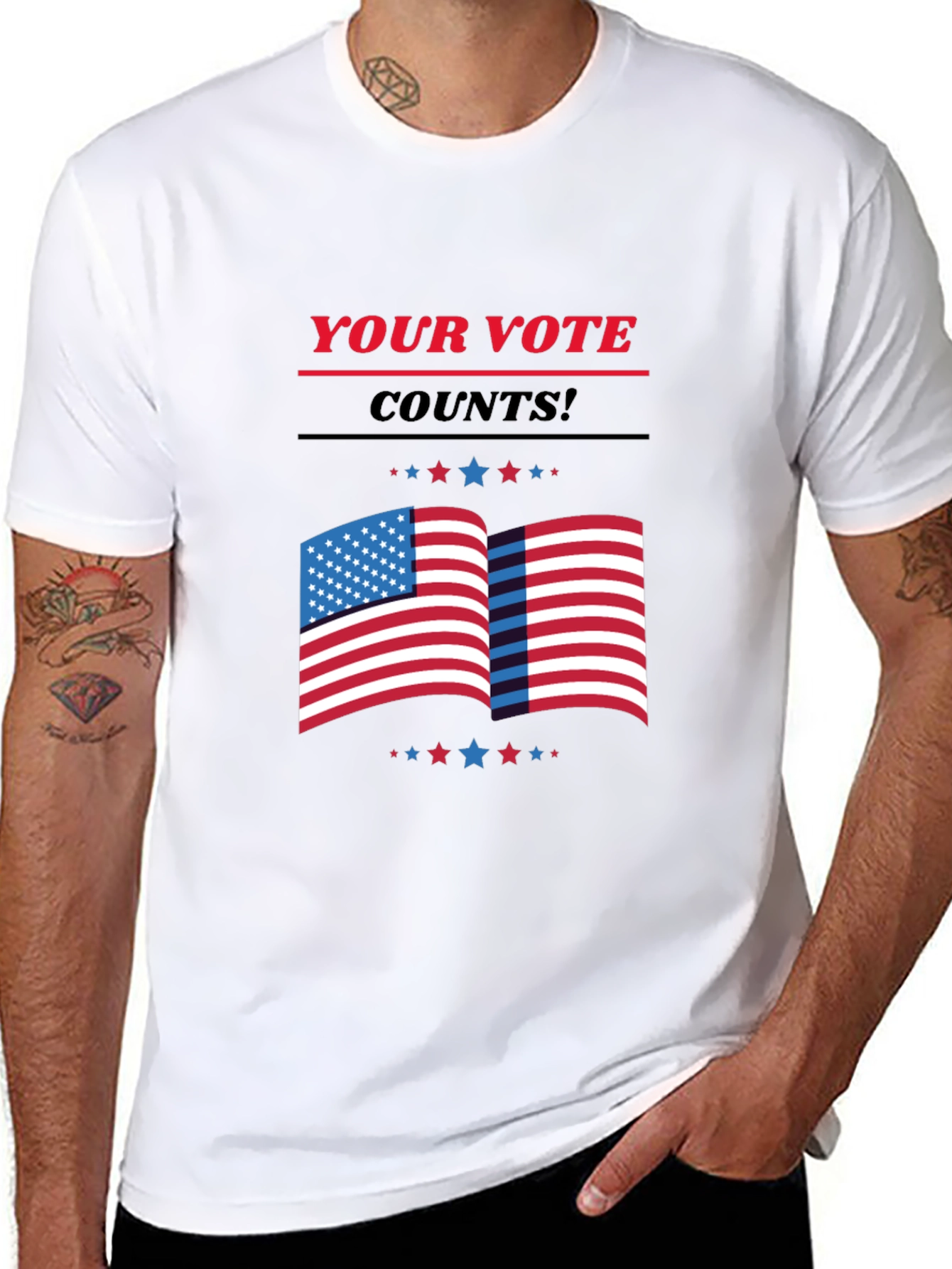 Your Vote Counts Graphic Tee