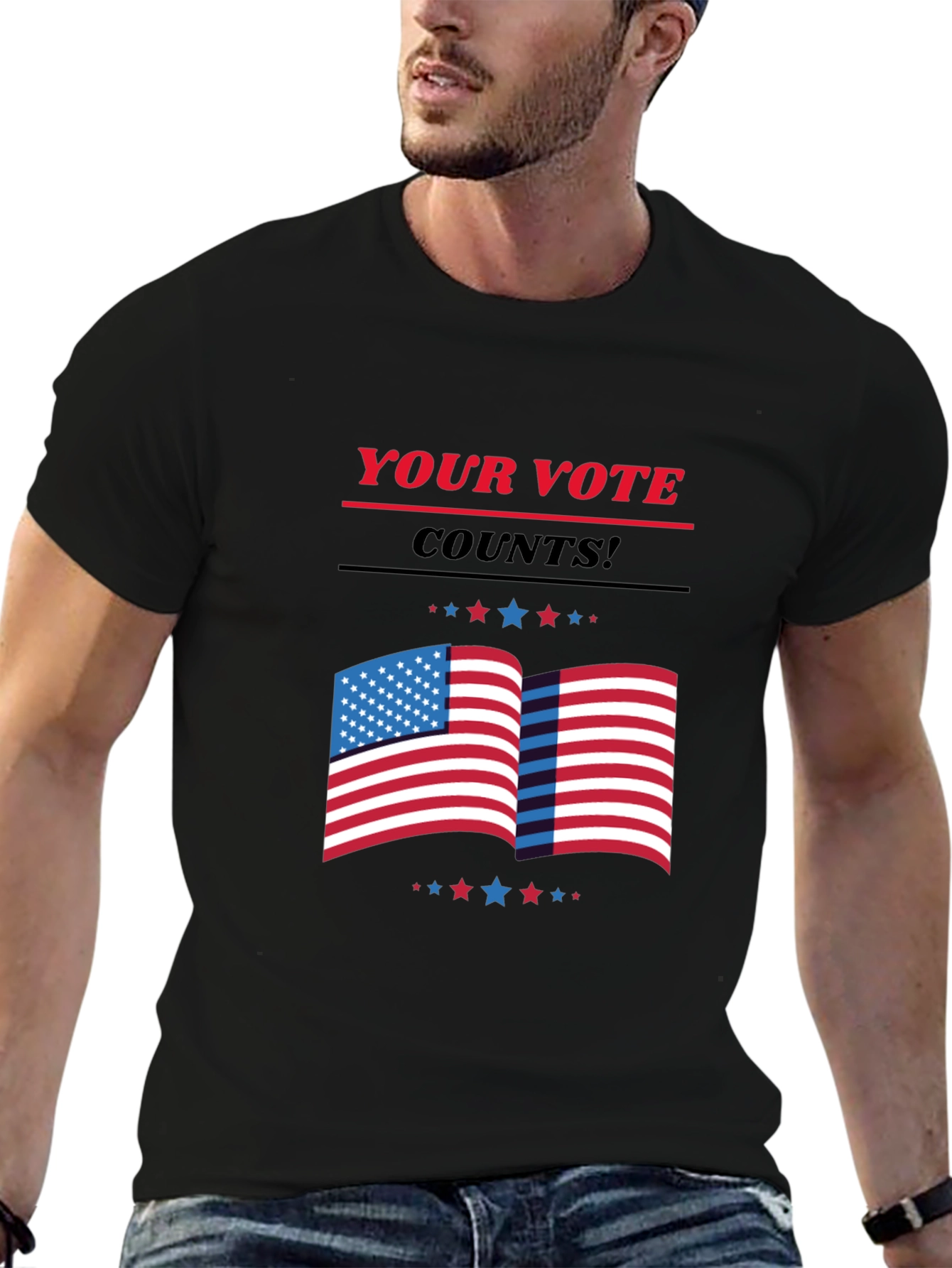 Your Vote Counts Graphic Tee