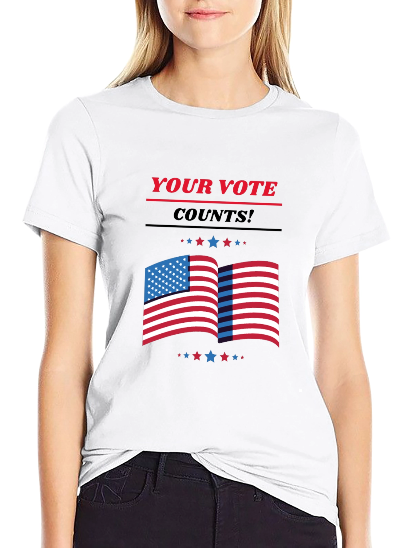 Your Vote Counts Graphic Tee
