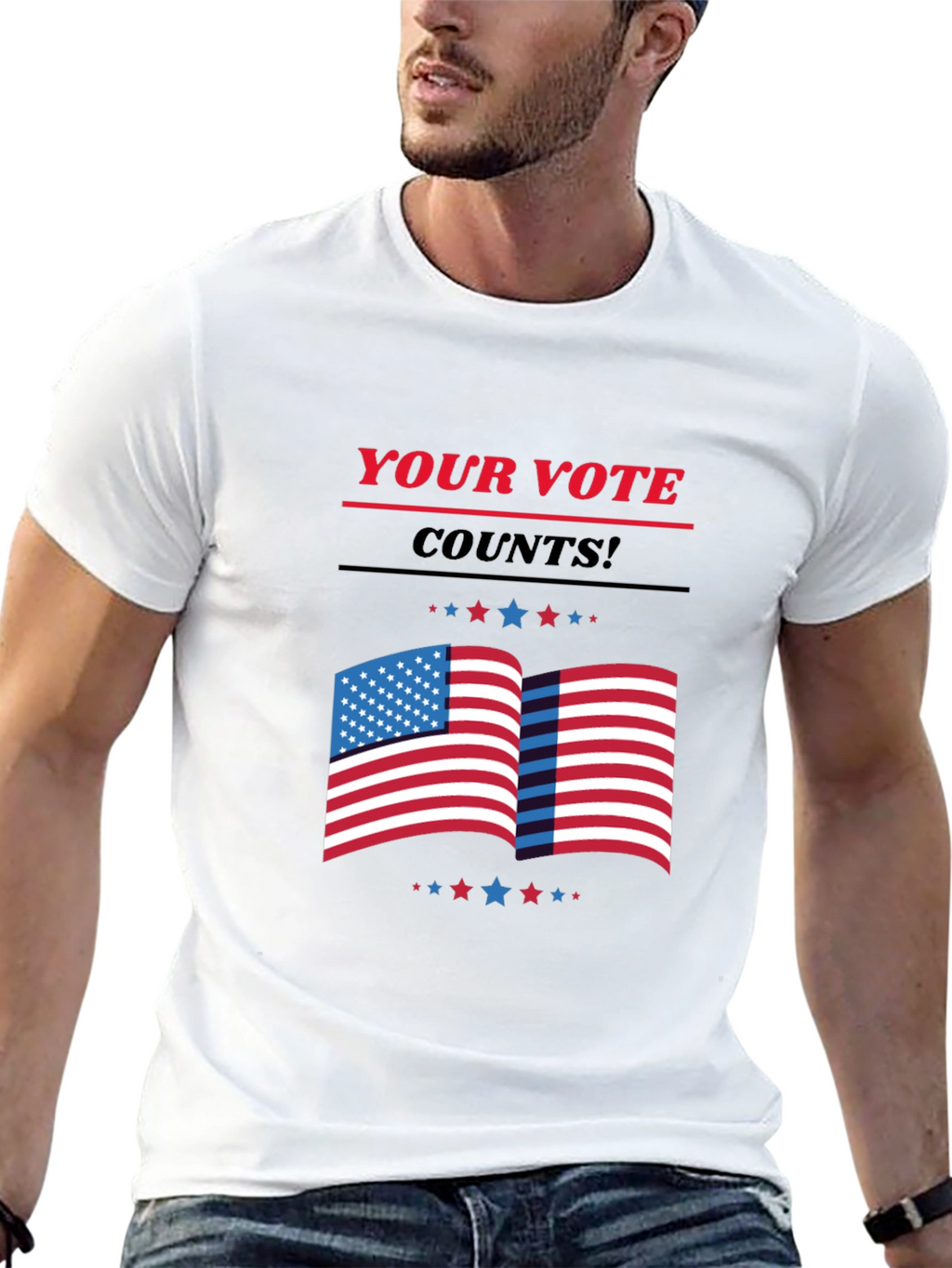Your Vote Counts Graphic Tee