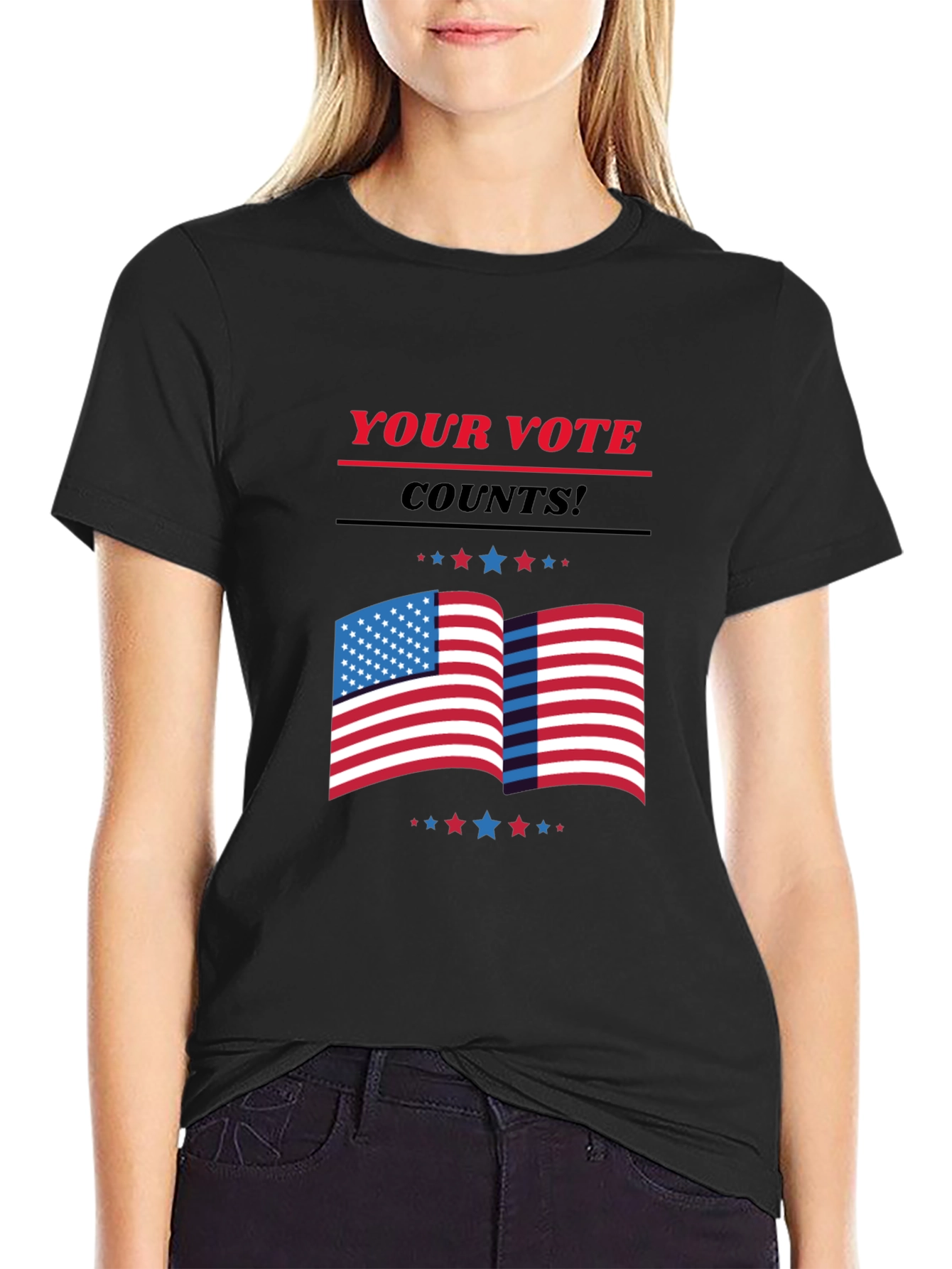 Your Vote Counts Graphic Tee