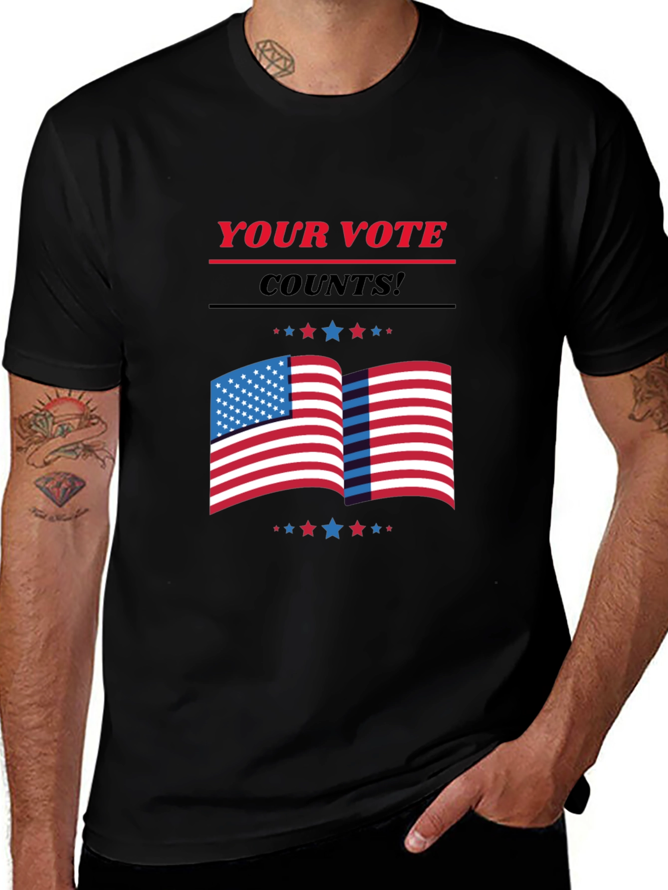 Your Vote Counts Graphic Tee