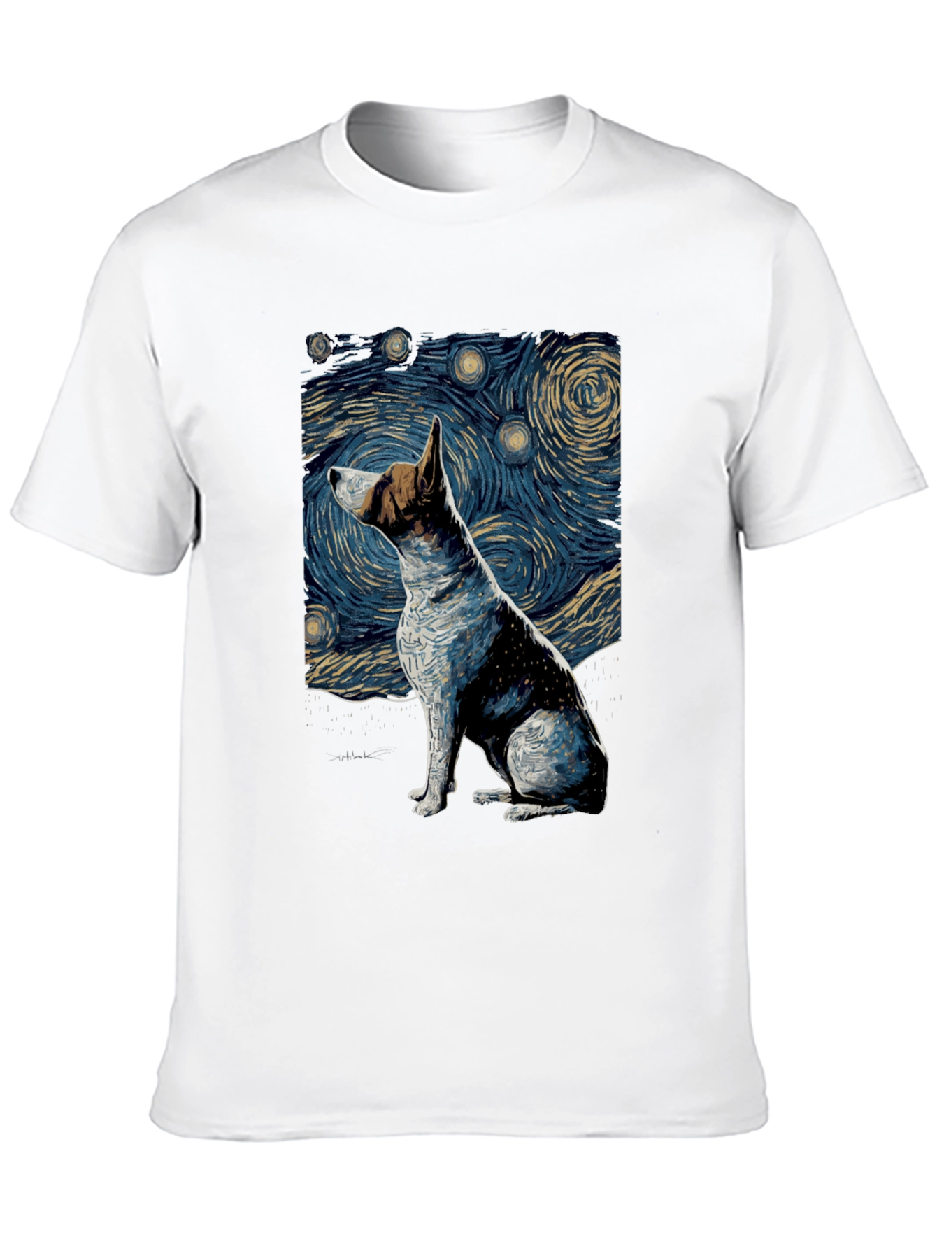 Starry Dog Night T-Shirt