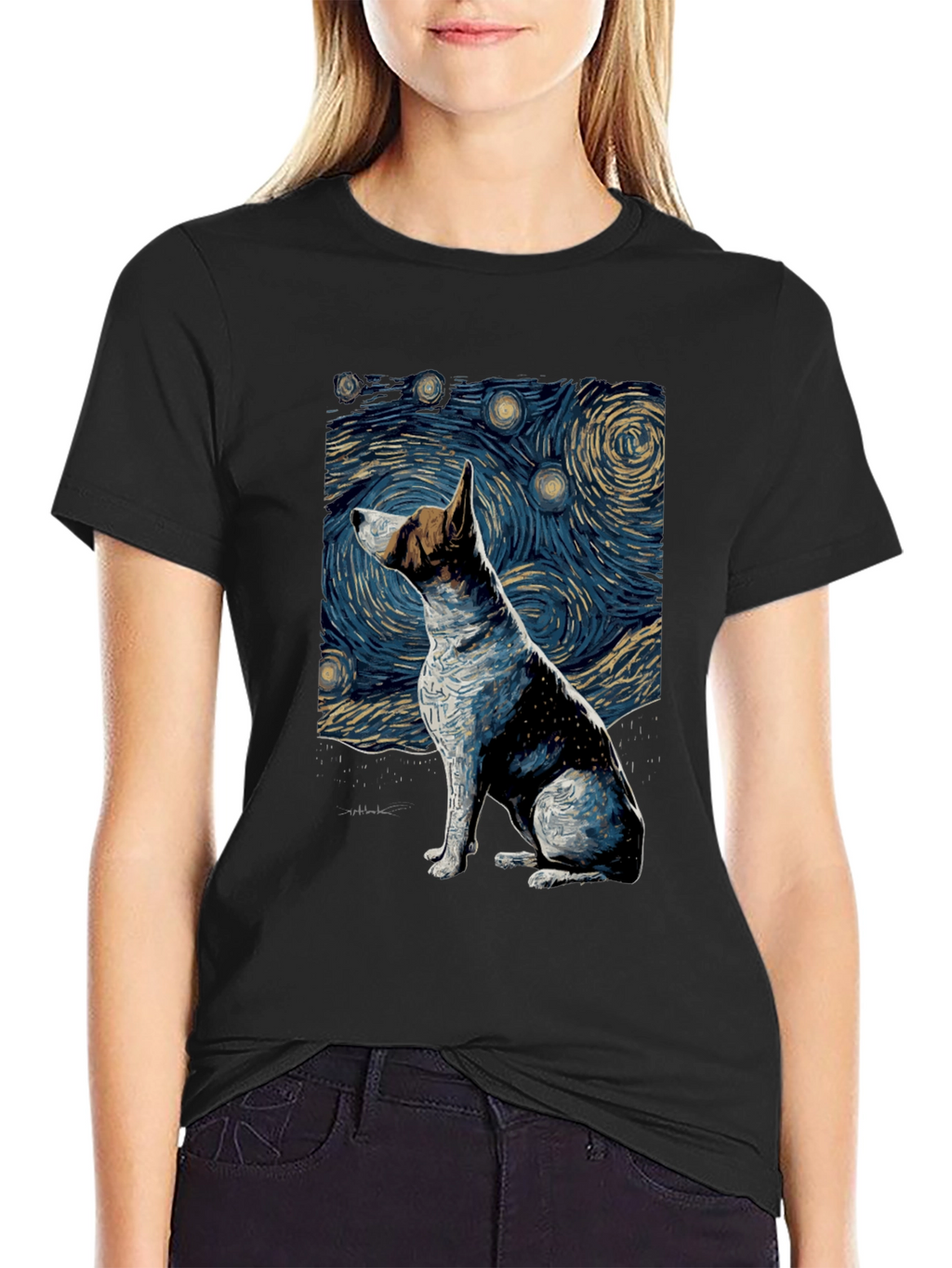 Starry Dog Night T-Shirt