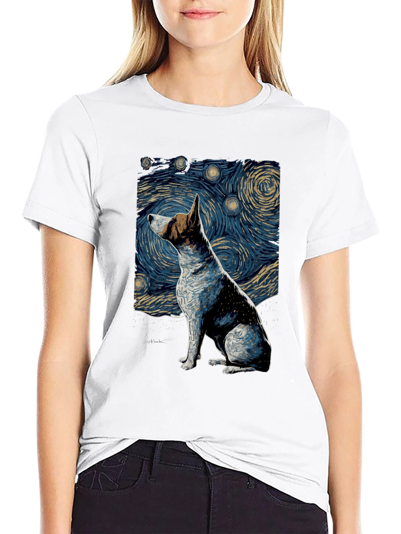 Starry Dog Night T-Shirt