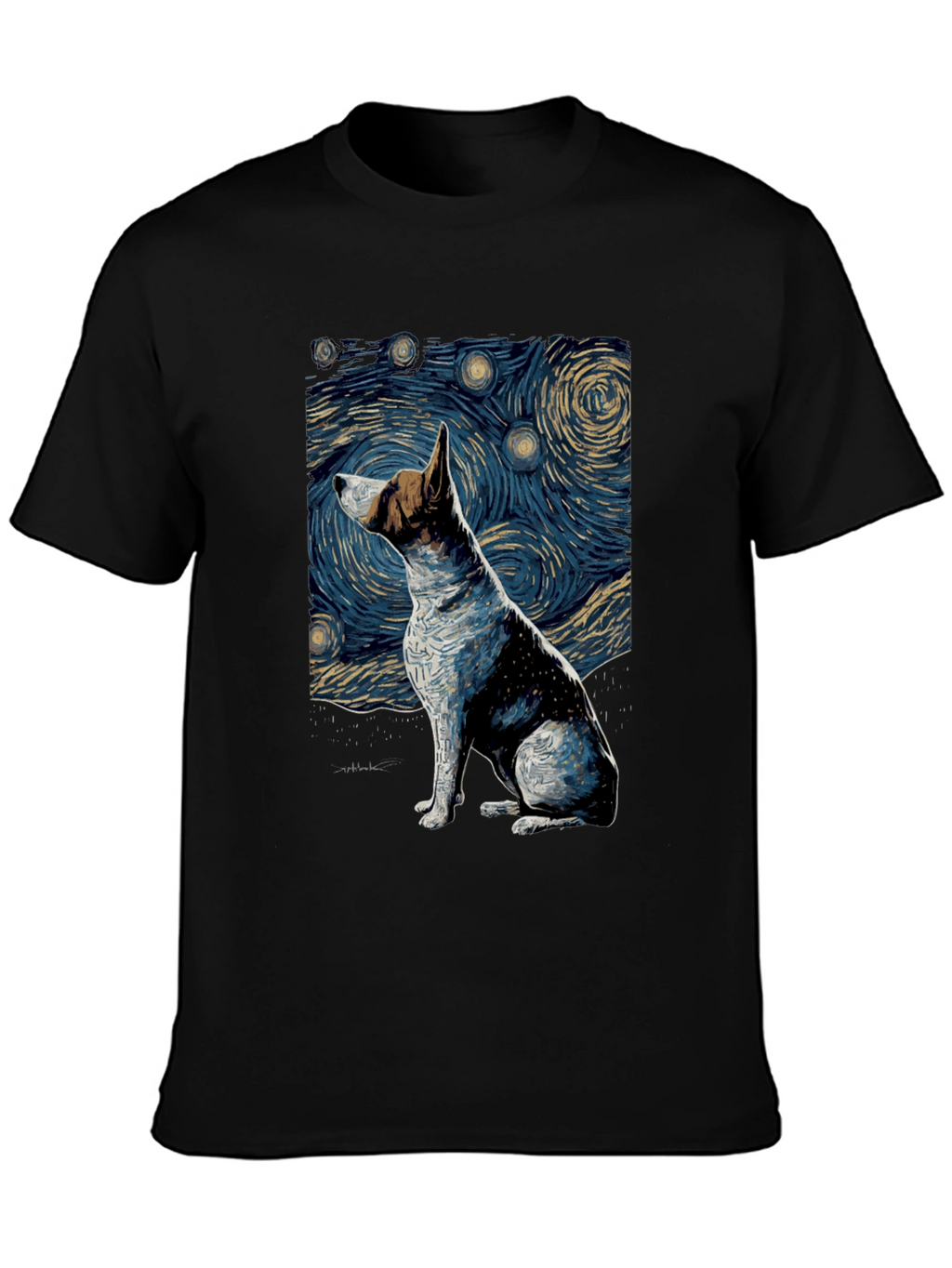 Starry Dog Night T-Shirt