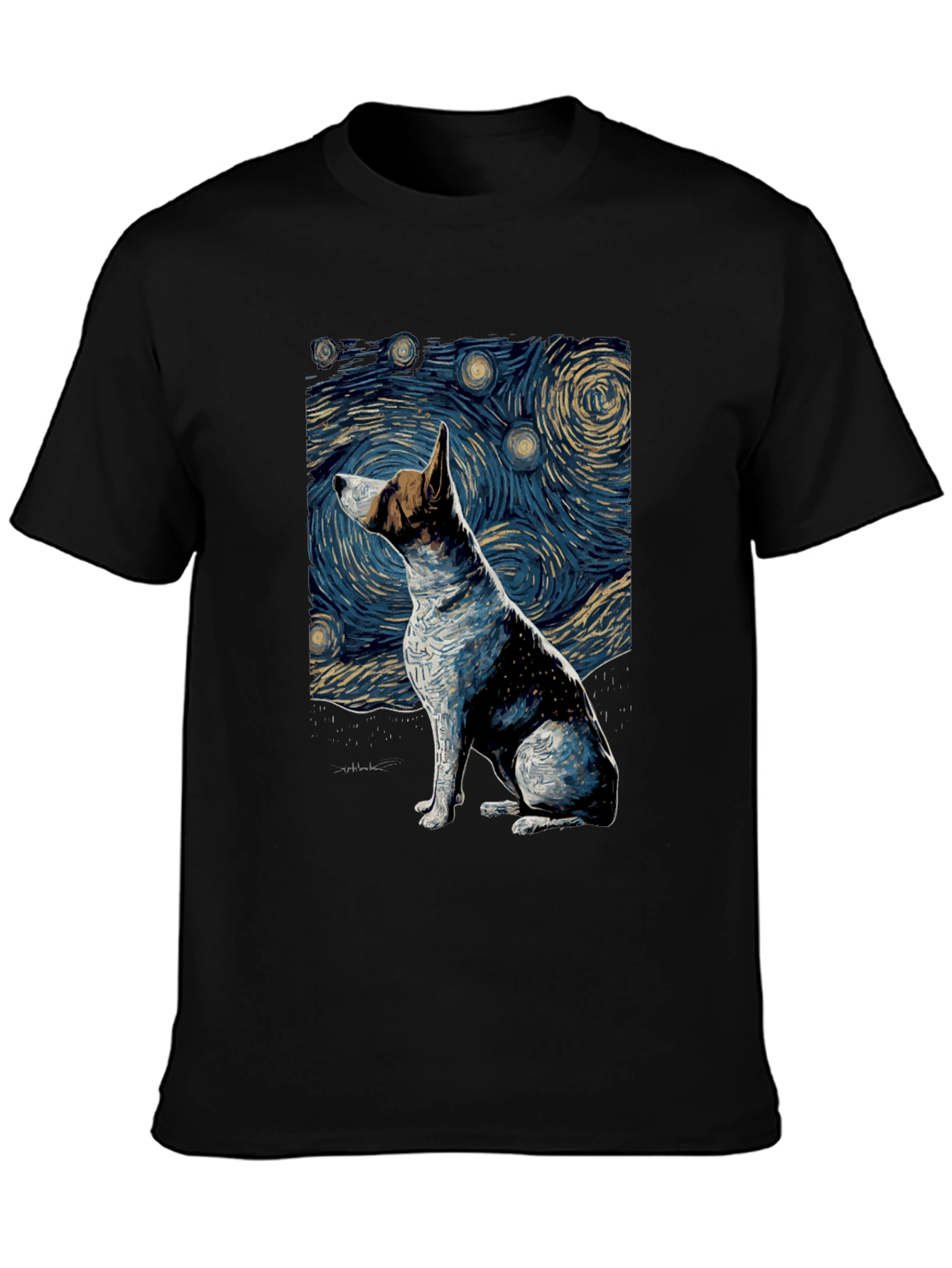 Starry Dog Night T-Shirt