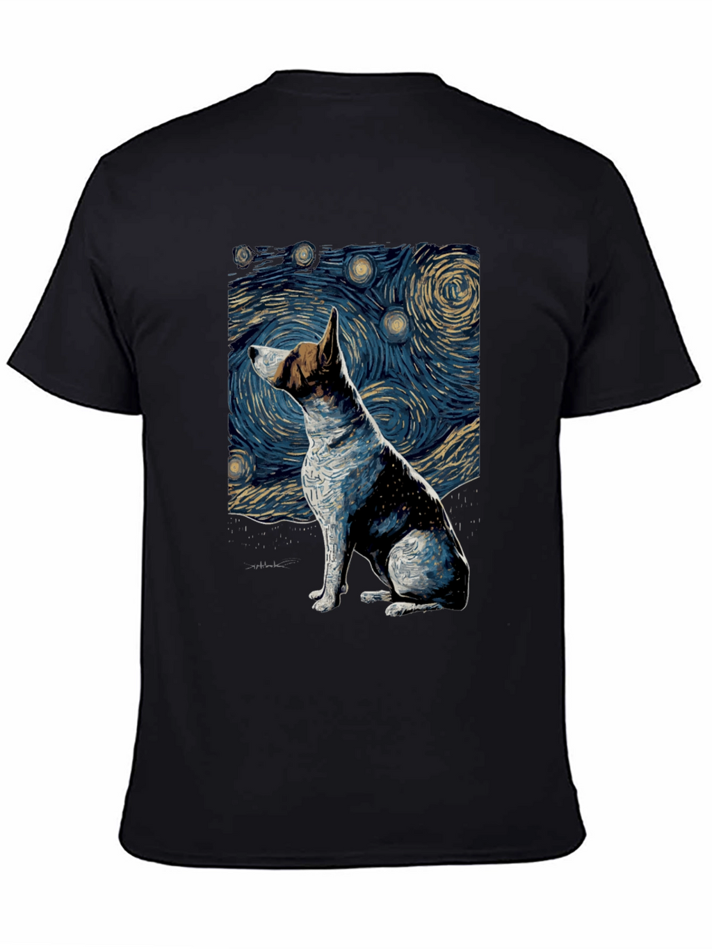 Starry Dog Night T-Shirt