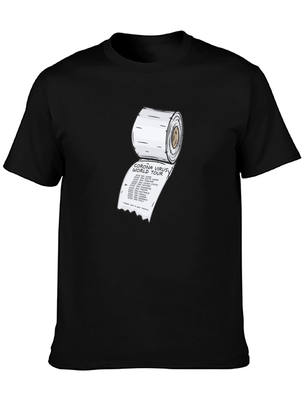 Corona Virus World Tour T-Shirt