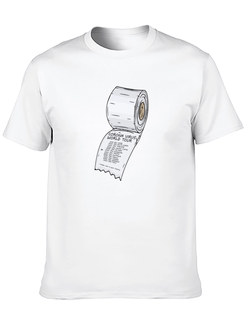 Corona Virus World Tour T-Shirt