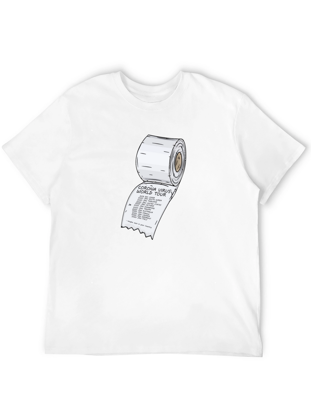 Corona Virus World Tour T-Shirt