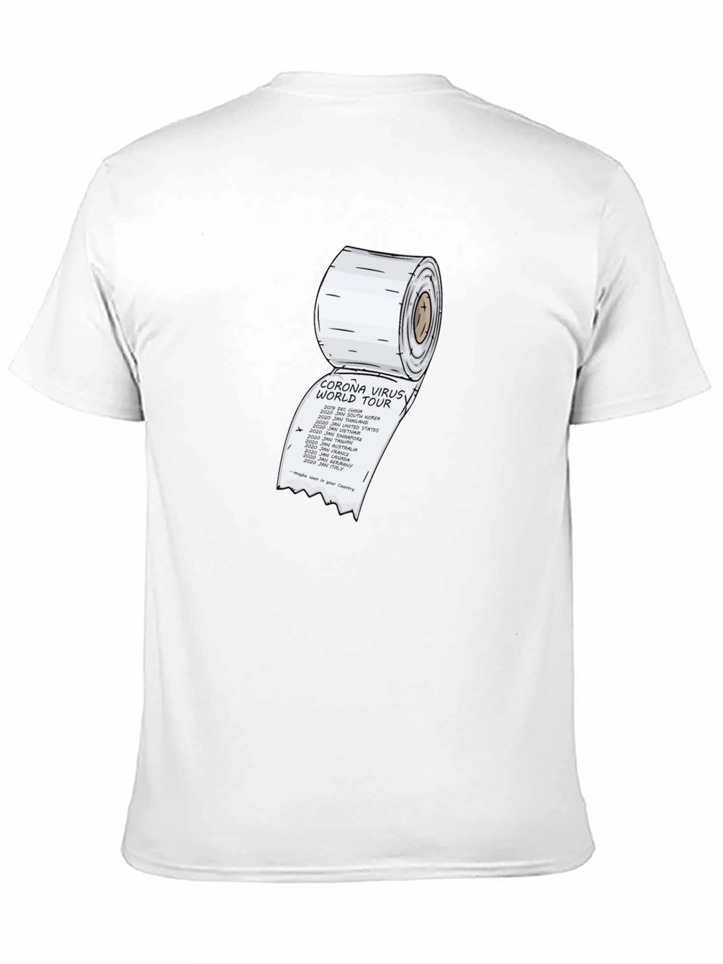 Corona Virus World Tour T-Shirt