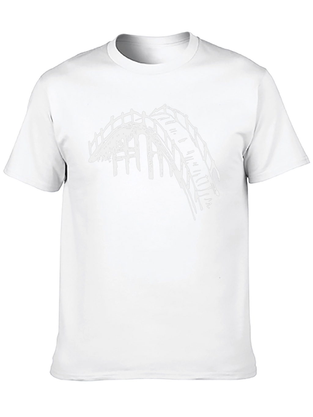 Architectural Bridge Graphic Tee - Black