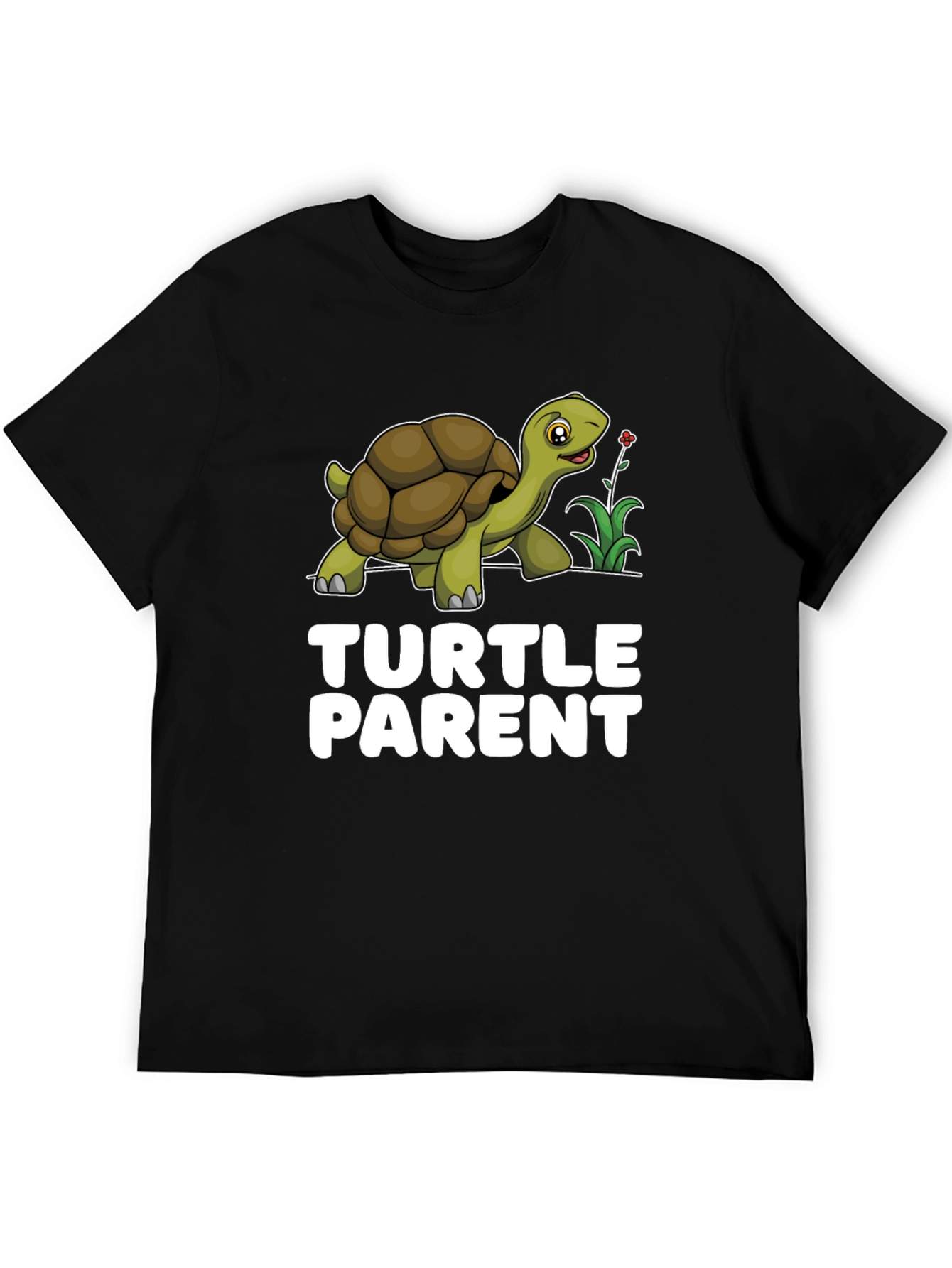 Turtle Parent Graphic T-Shirt