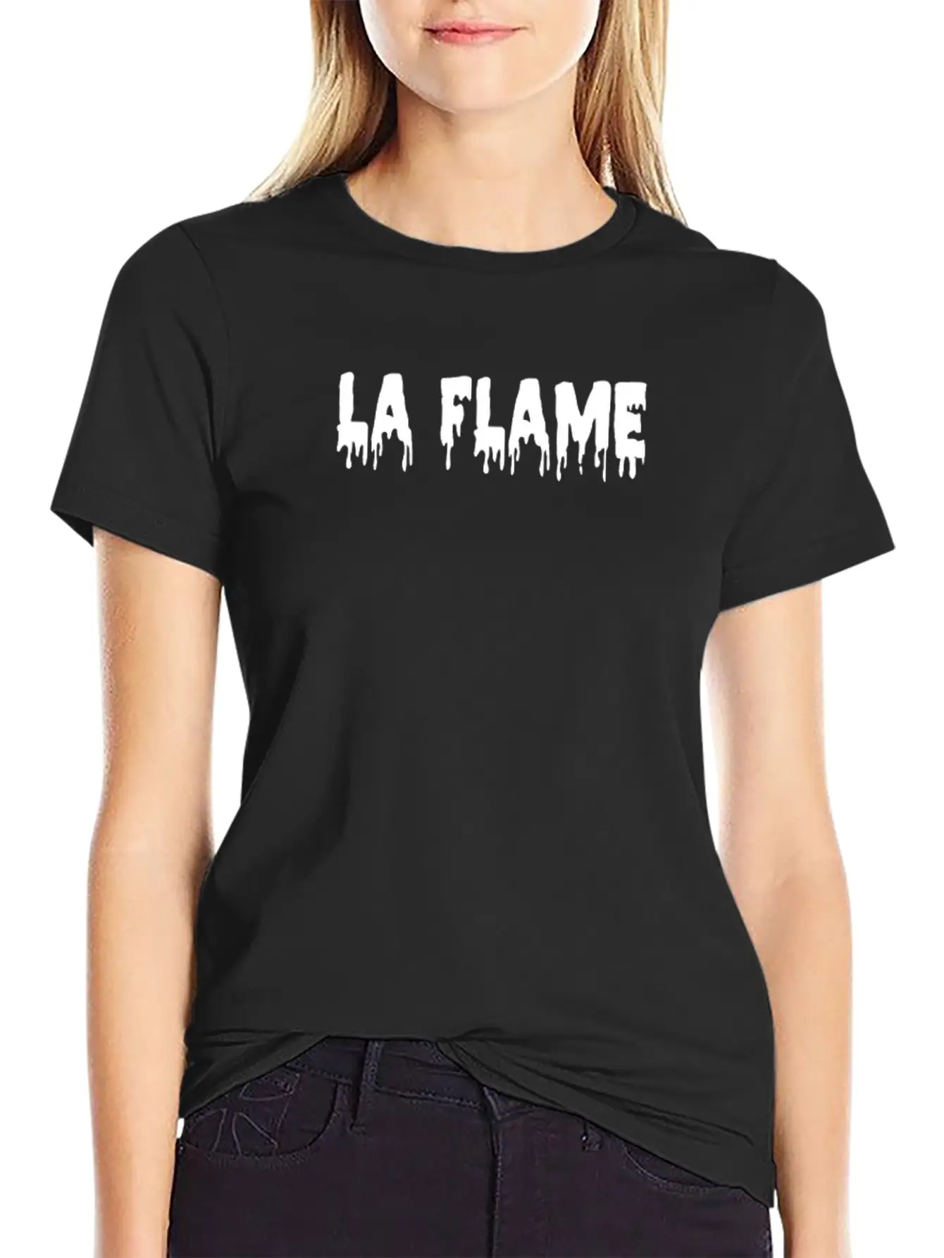 La Flame Breathable Soft Cotton T-Shirt – Timeless Casual Look