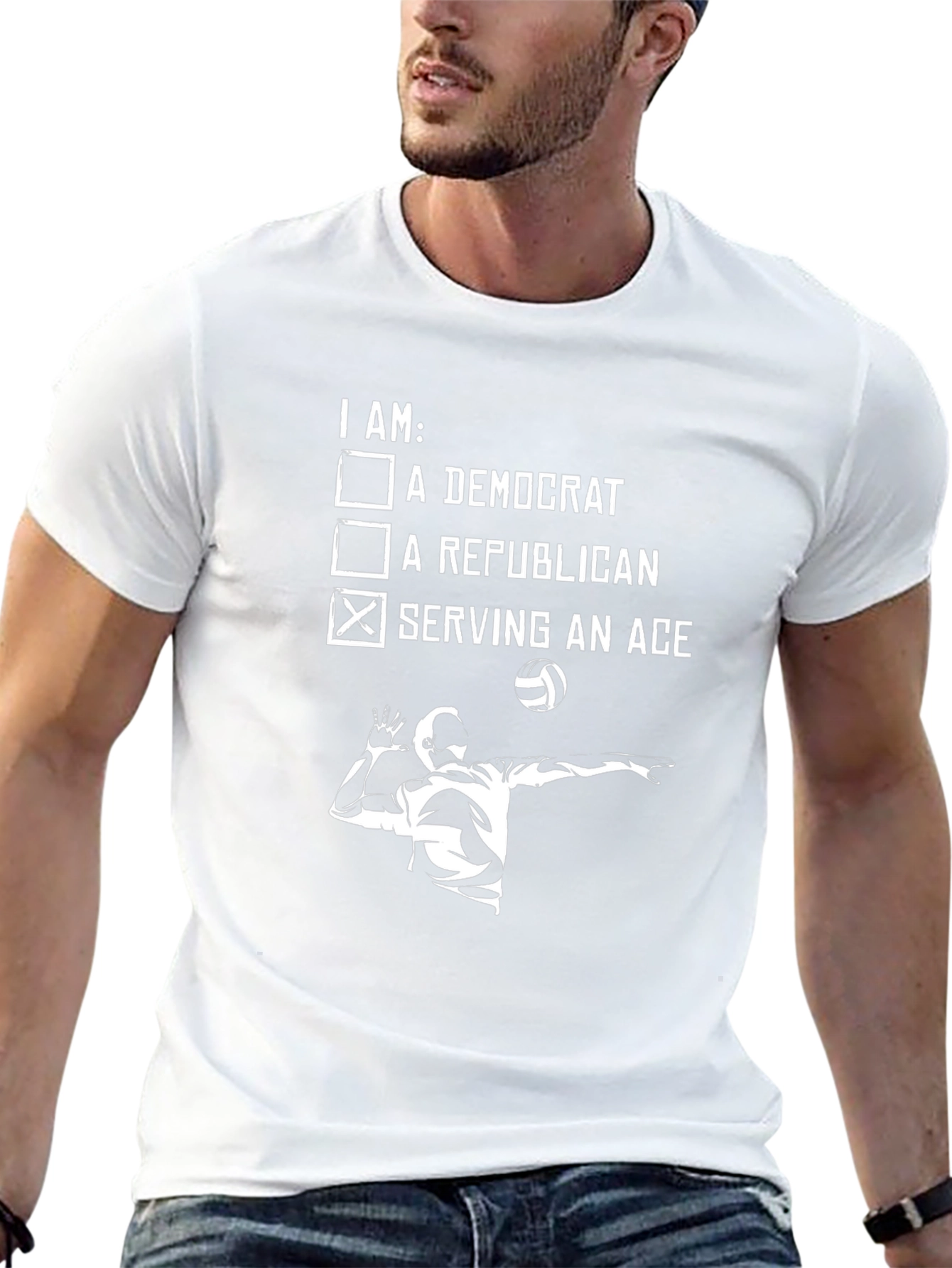 Volleyball Ace T-Shirt - I Am Serving an Ace Tee