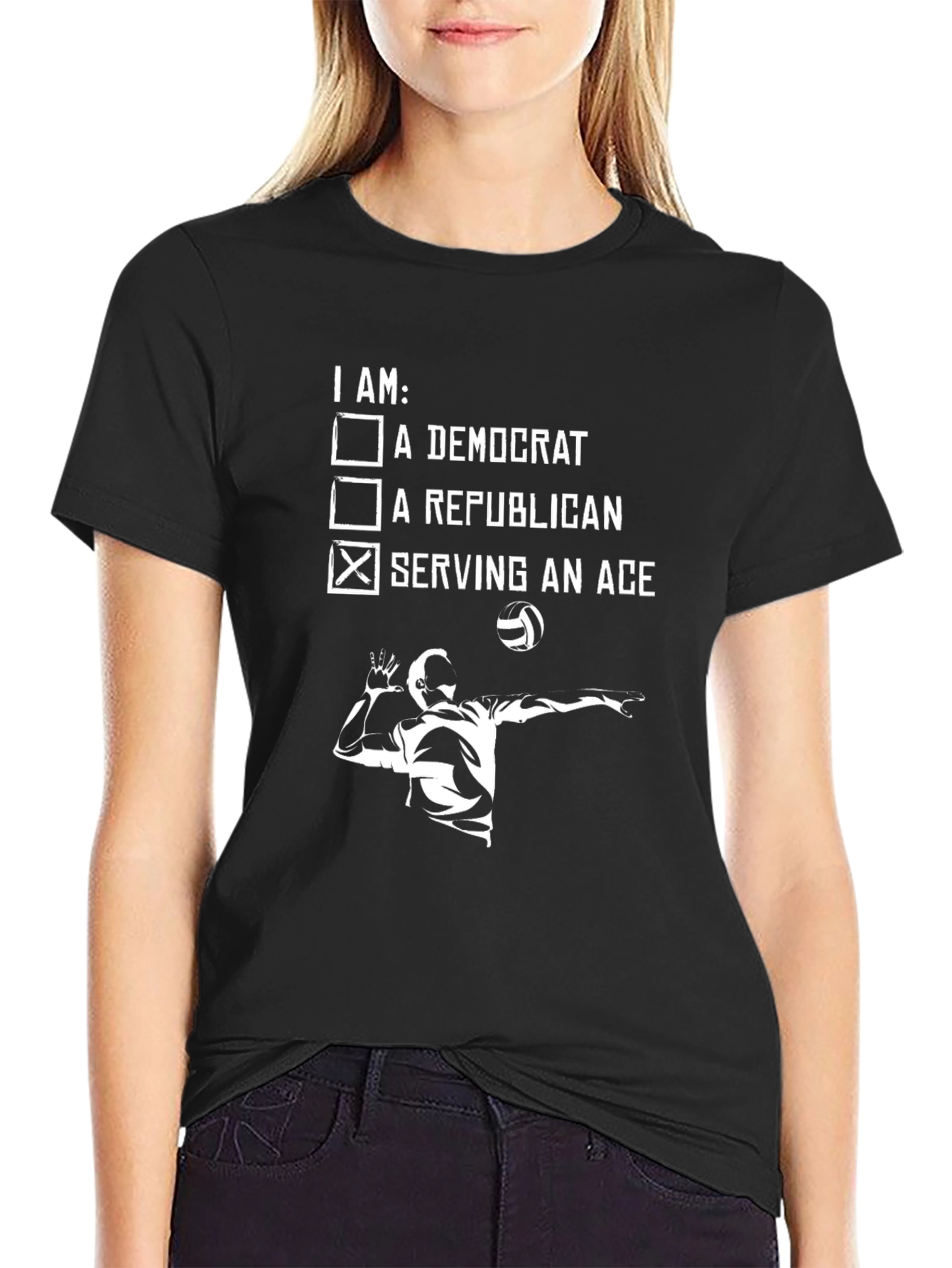 Volleyball Ace T-Shirt - I Am Serving an Ace Tee