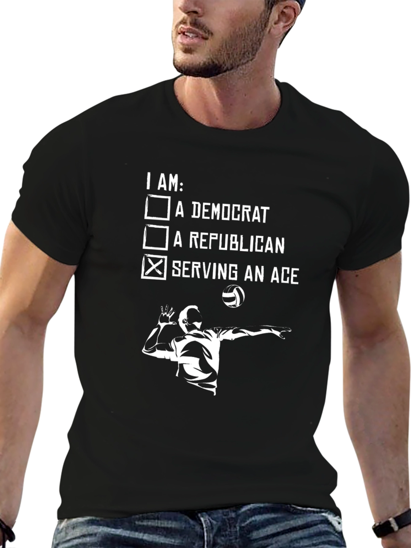 Volleyball Ace T-Shirt - I Am Serving an Ace Tee