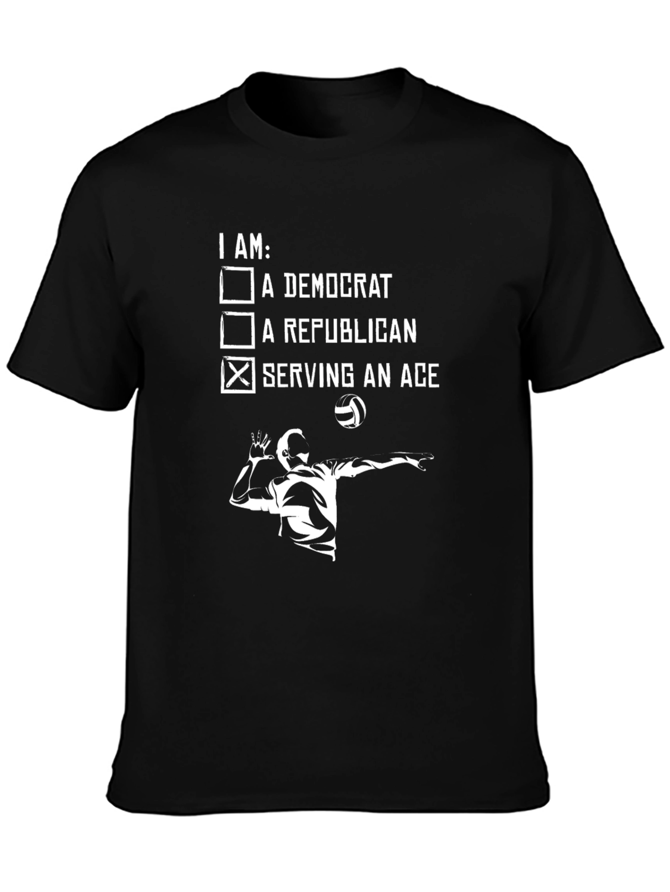 Volleyball Ace T-Shirt - I Am Serving an Ace Tee