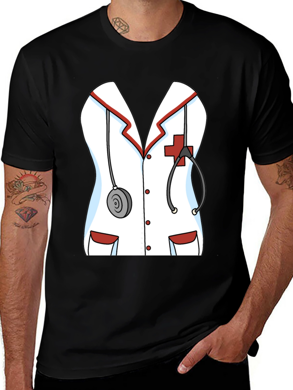 Novelty Nurse Costume T-Shirt