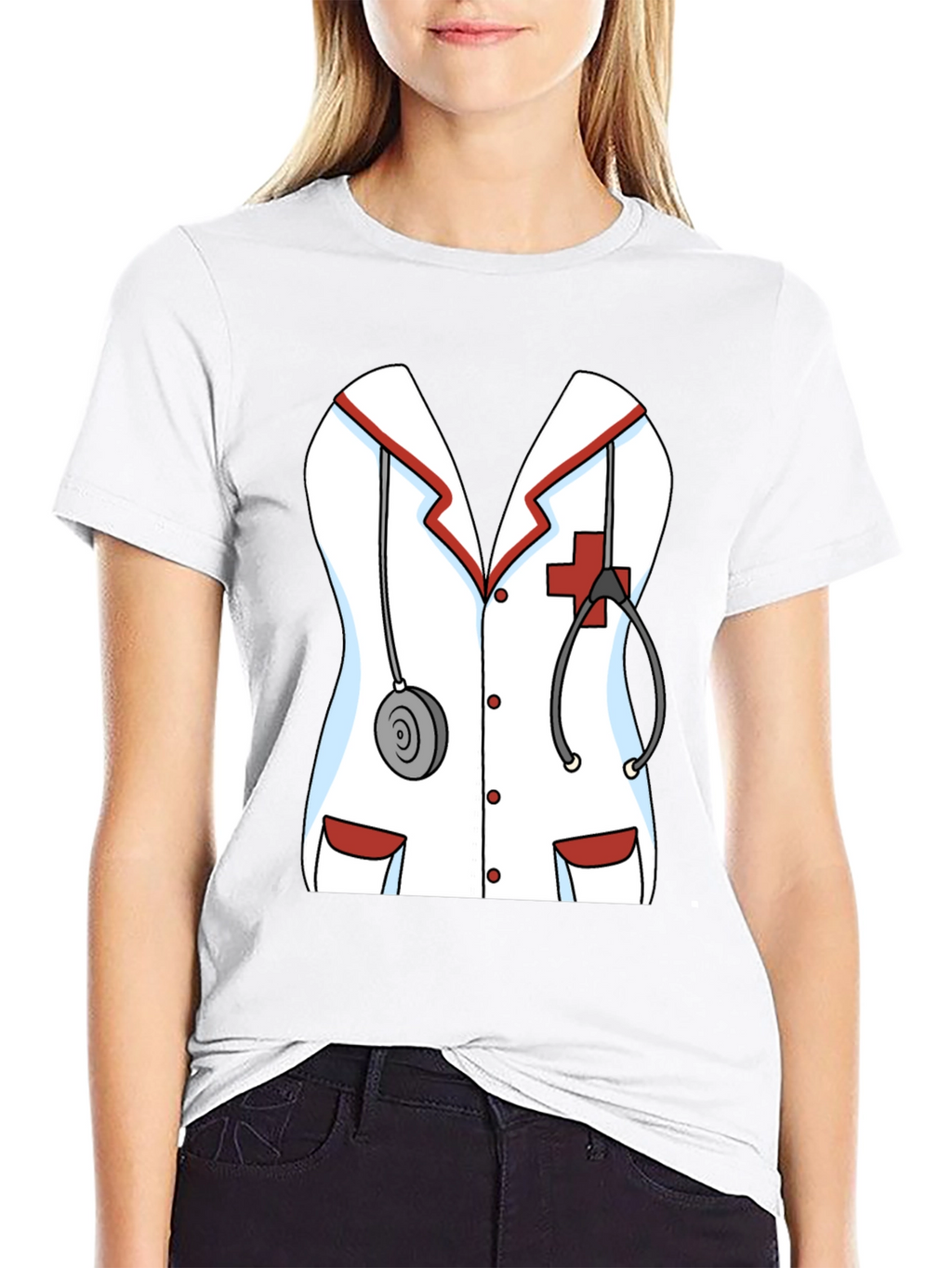Novelty Nurse Costume T-Shirt