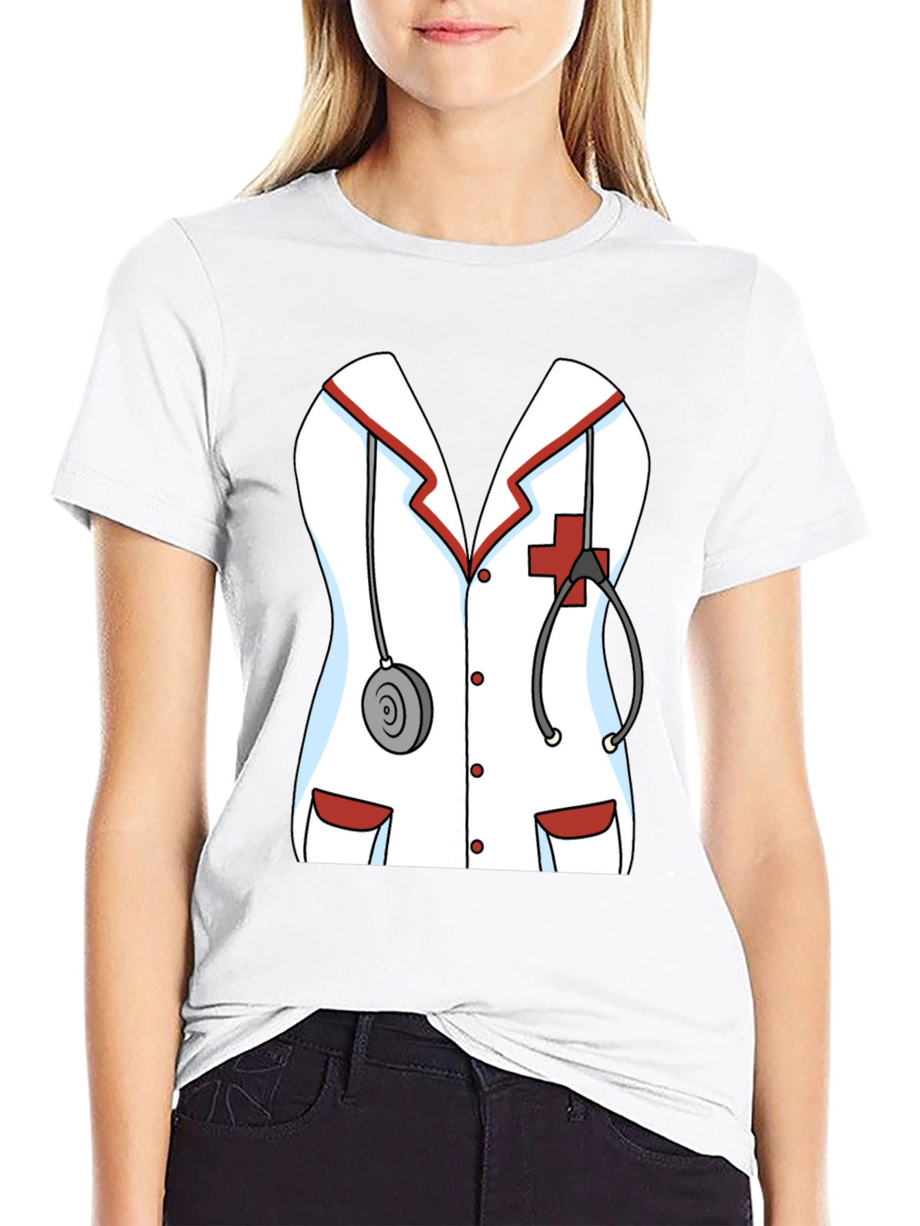Novelty Nurse Costume T-Shirt