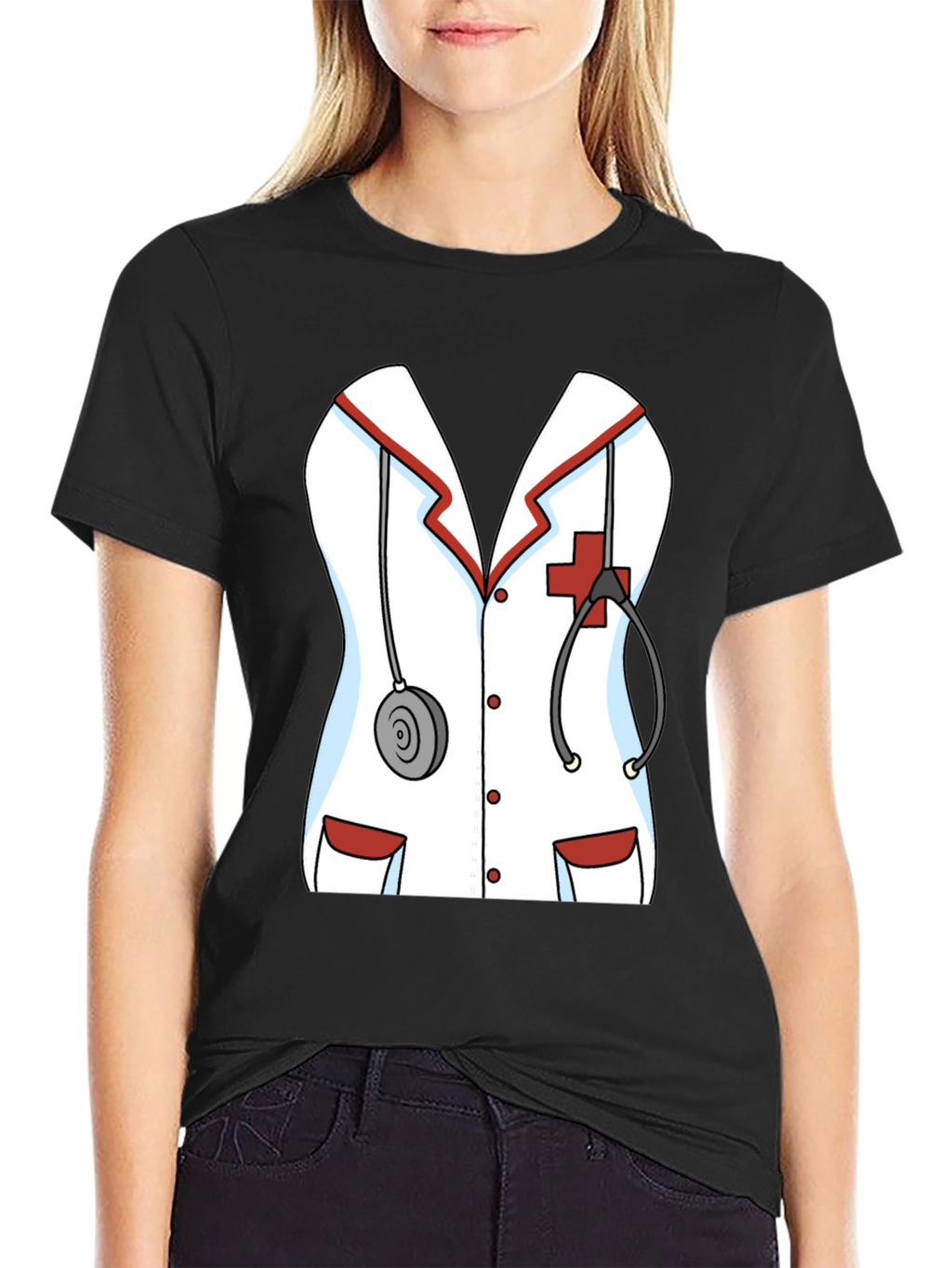 Novelty Nurse Costume T-Shirt