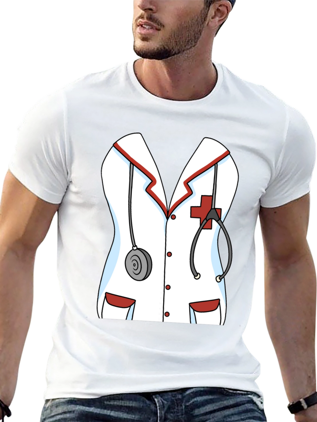 Novelty Nurse Costume T-Shirt