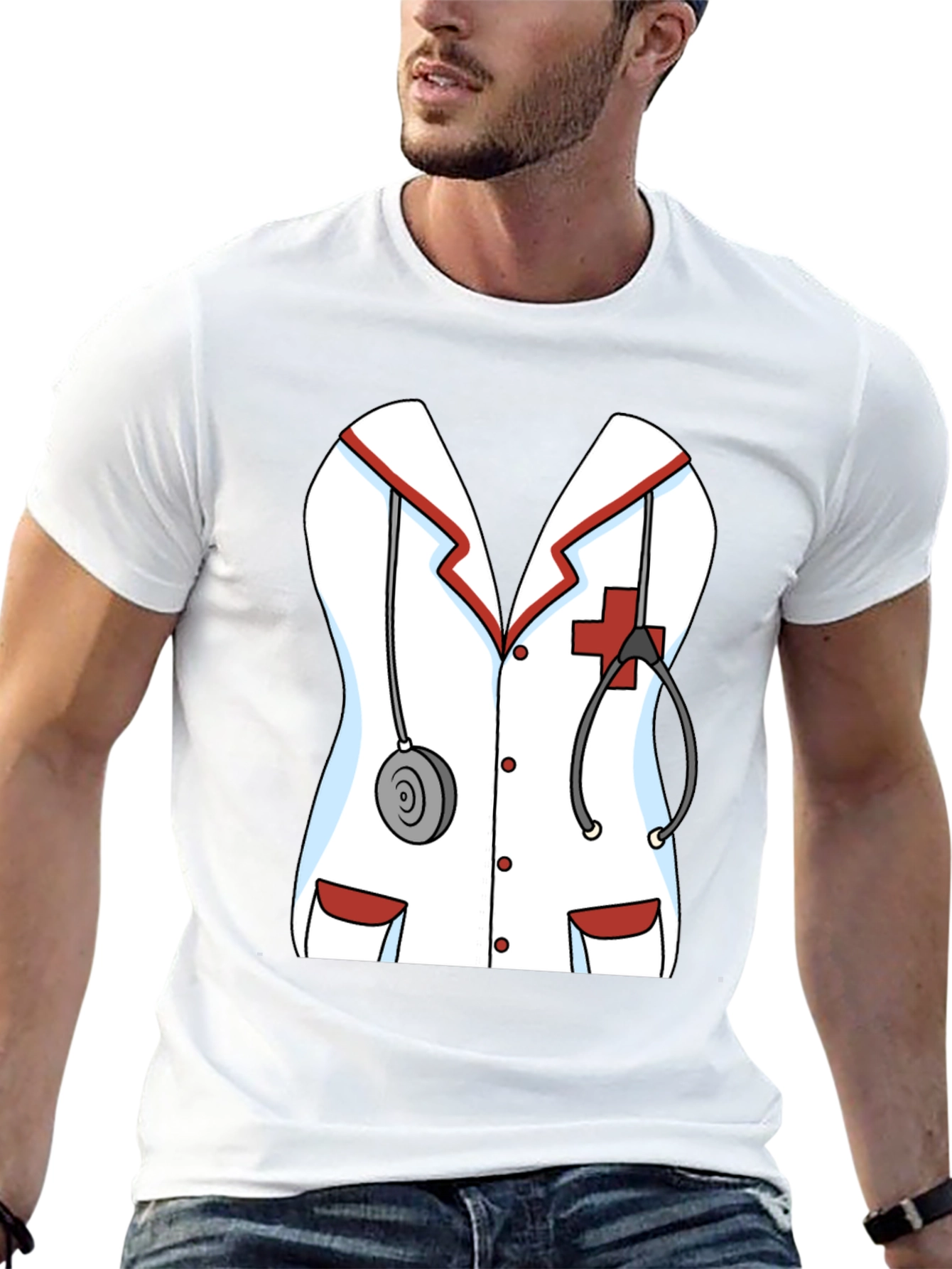 Novelty Nurse Costume T-Shirt