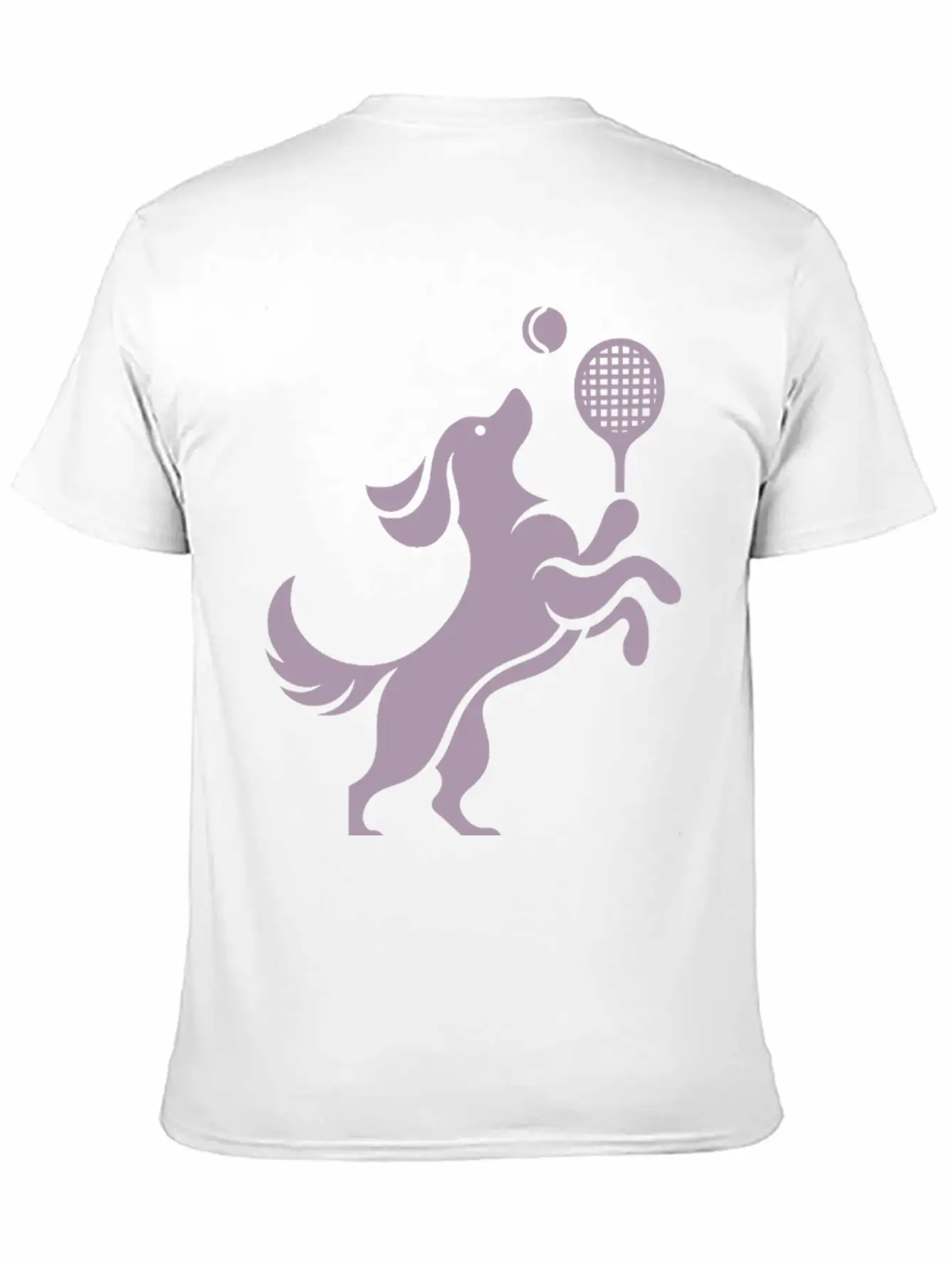 Labrador Dog Tennis Balance Silhouette Minimalist Unisex Casual T-Shirt – Clean Design For Daily Comfort