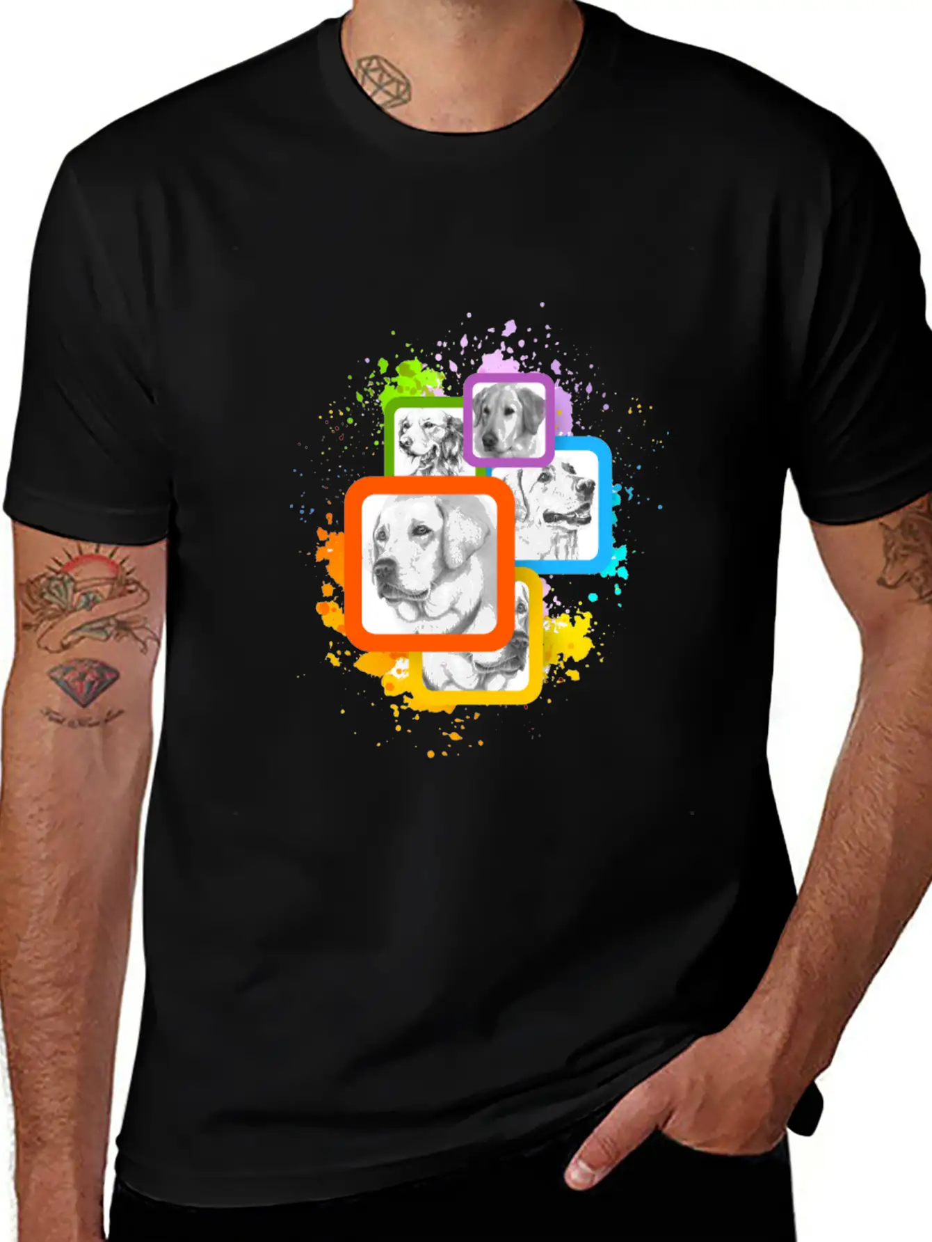 Labrador Overload Unisex Casual T-Shirt – Clean Design For Daily Comfort