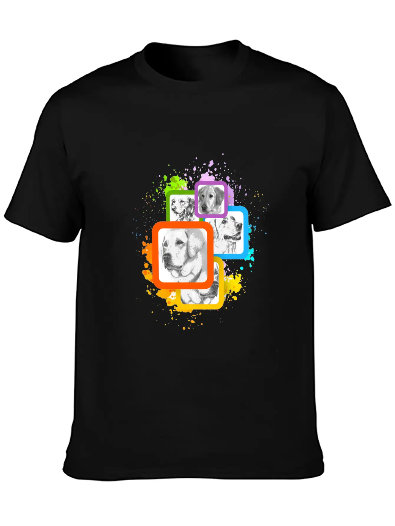 Labrador Overload Unisex Casual T-Shirt – Clean Design For Daily Comfort