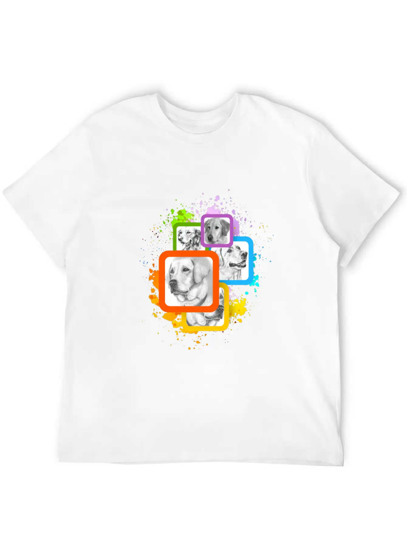 Labrador Overload Unisex Casual T-Shirt – Clean Design For Daily Comfort