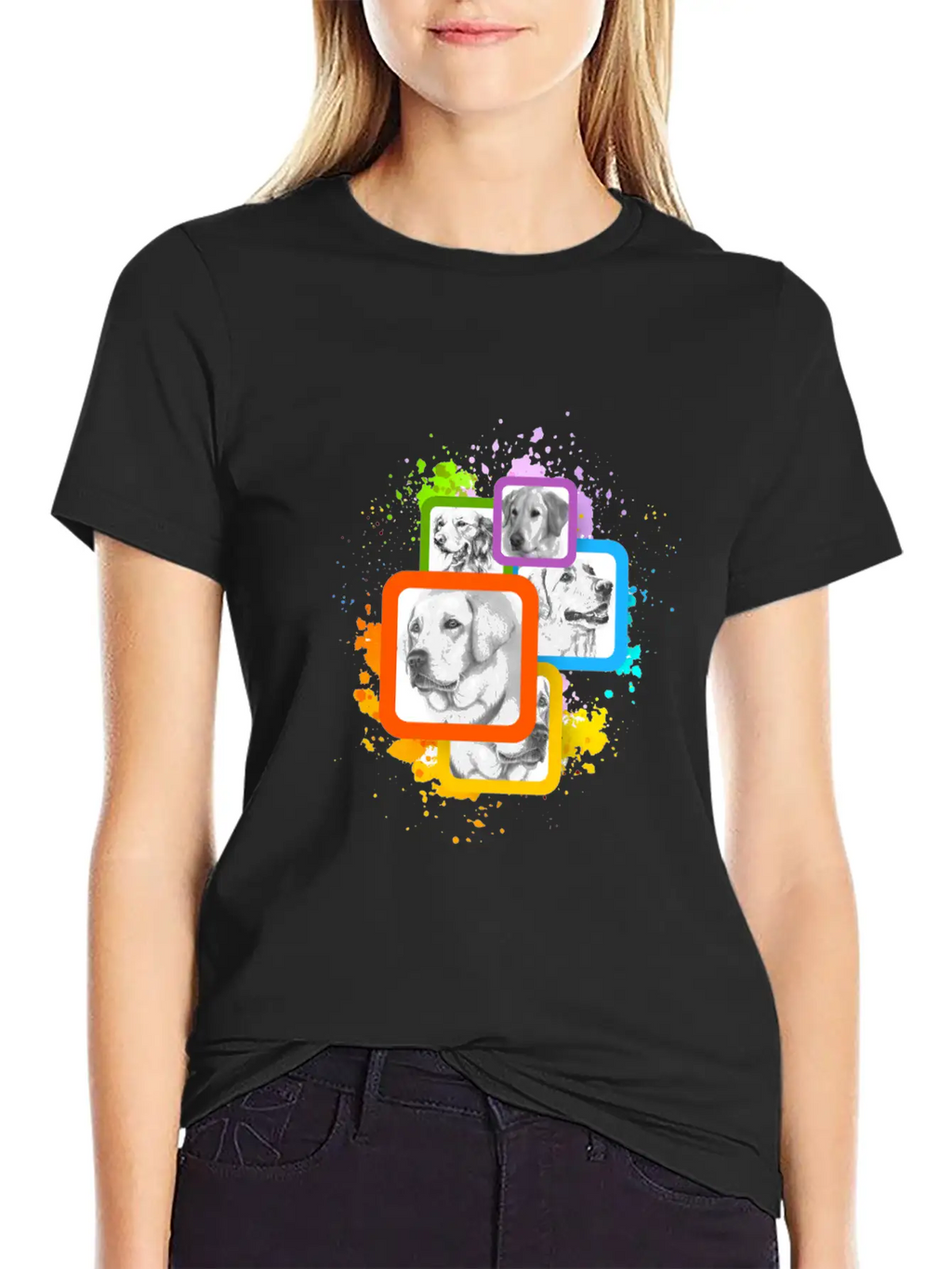 Labrador Overload Unisex Casual T-Shirt – Clean Design For Daily Comfort