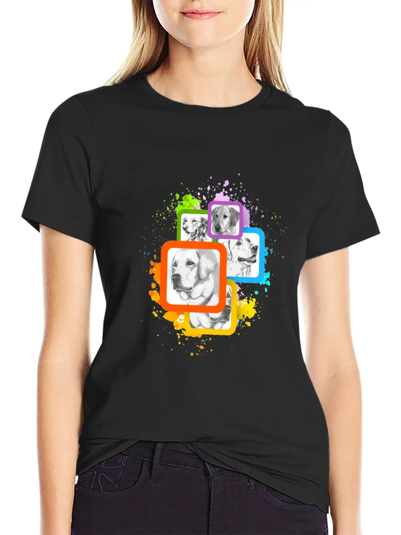 Labrador Overload Unisex Casual T-Shirt – Clean Design For Daily Comfort