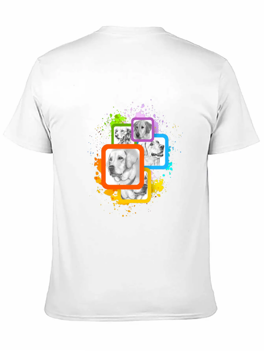 Labrador Overload Unisex Casual T-Shirt – Clean Design For Daily Comfort