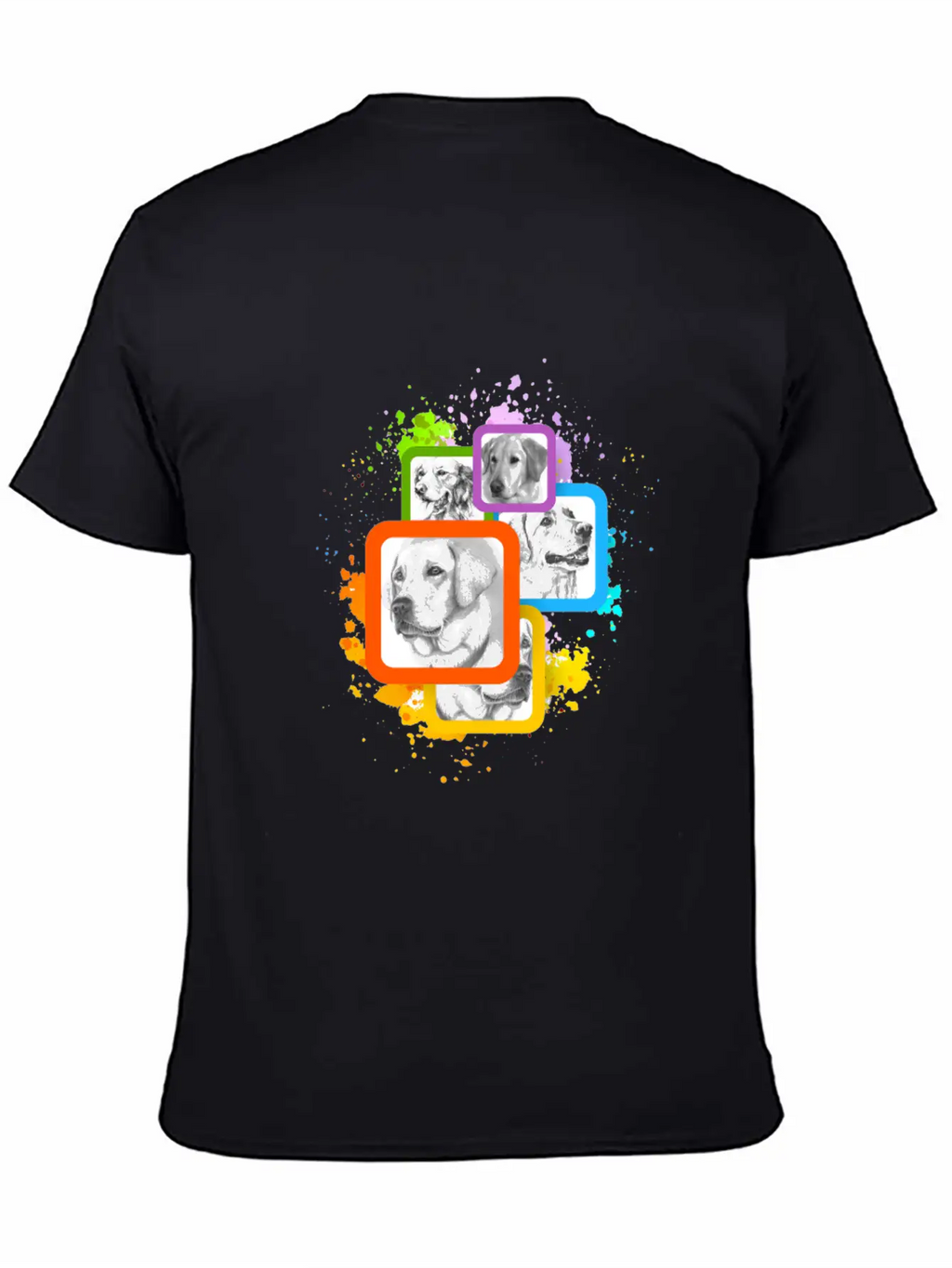 Labrador Overload Unisex Casual T-Shirt – Clean Design For Daily Comfort