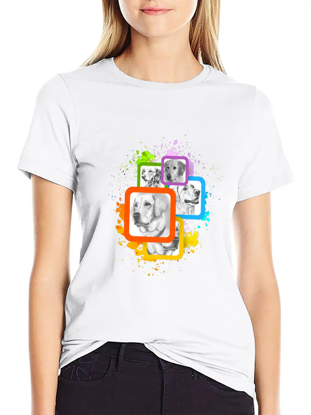 Labrador Overload Unisex Casual T-Shirt – Clean Design For Daily Comfort