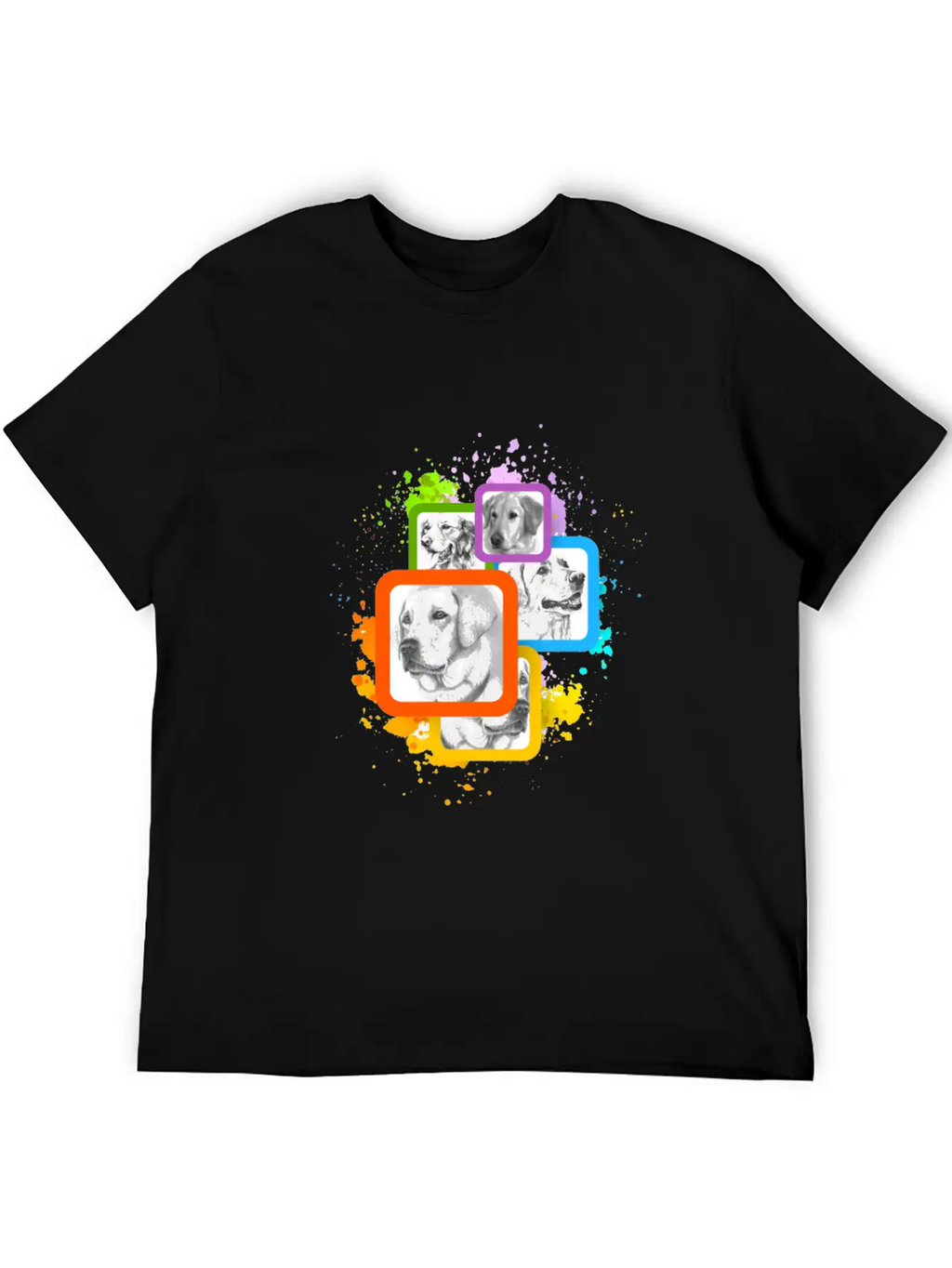 Labrador Overload Unisex Casual T-Shirt – Clean Design For Daily Comfort