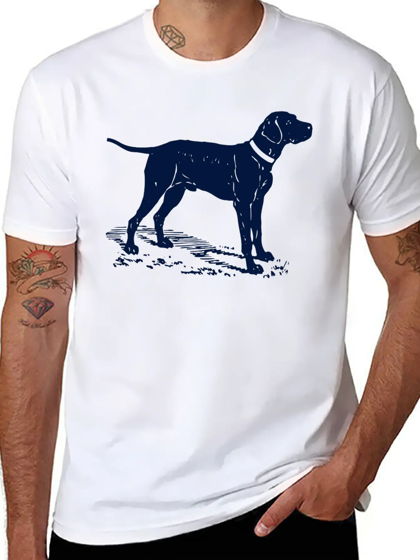 Labrador Stylish Everyday T-Shirt – Unisex Basic Cotton Tee