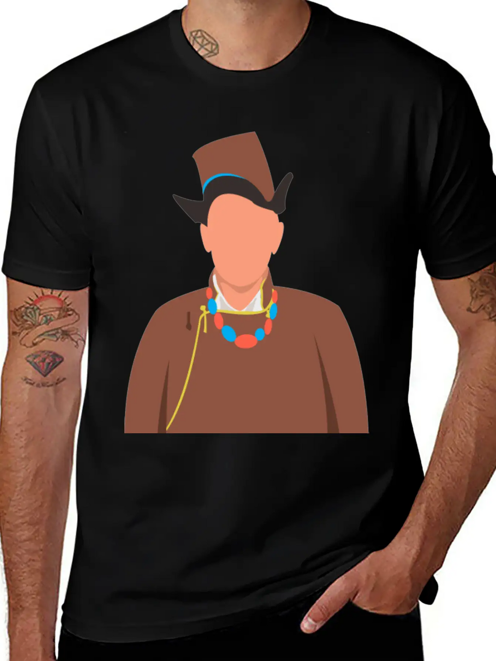 Ladakhi Boy Breathable Graphic T-Shirt – Perfect For Casual Days