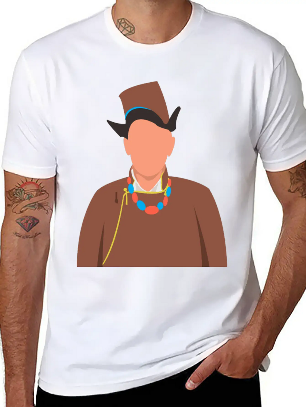 Ladakhi Boy Breathable Graphic T-Shirt – Perfect For Casual Days