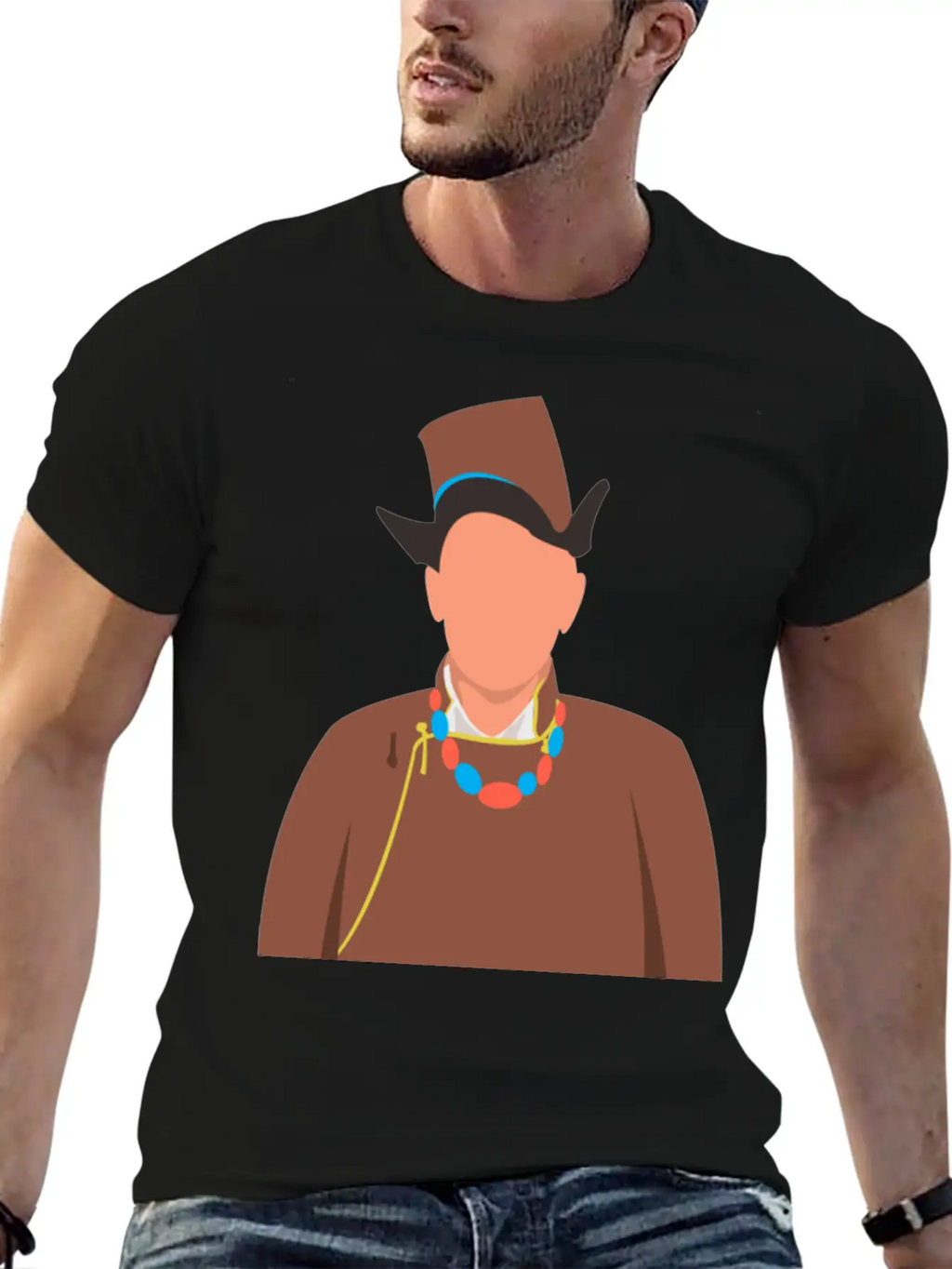 Ladakhi Boy Breathable Graphic T-Shirt – Perfect For Casual Days
