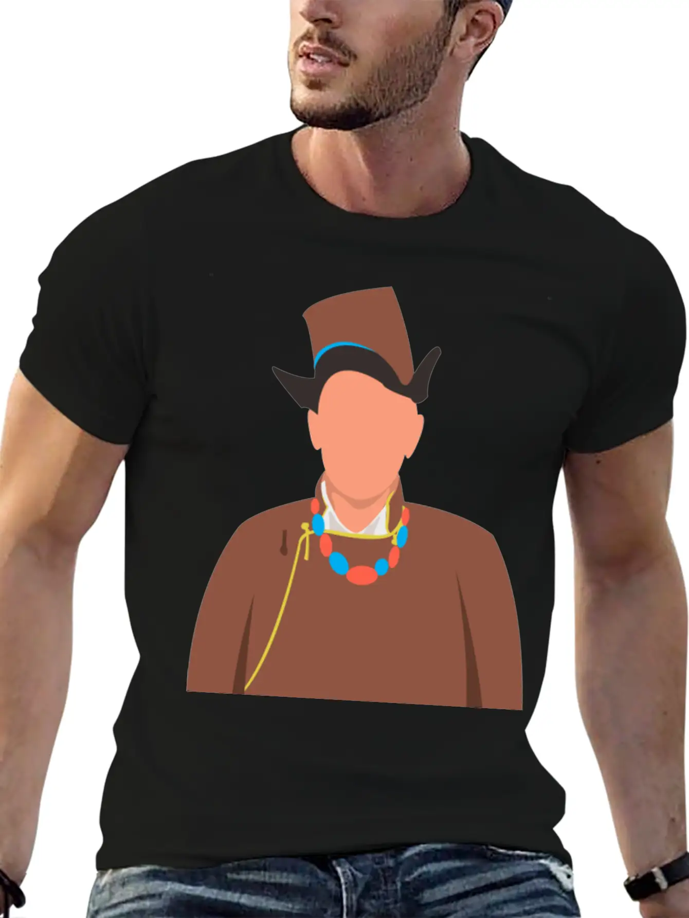 Ladakhi Boy Breathable Graphic T-Shirt – Perfect For Casual Days